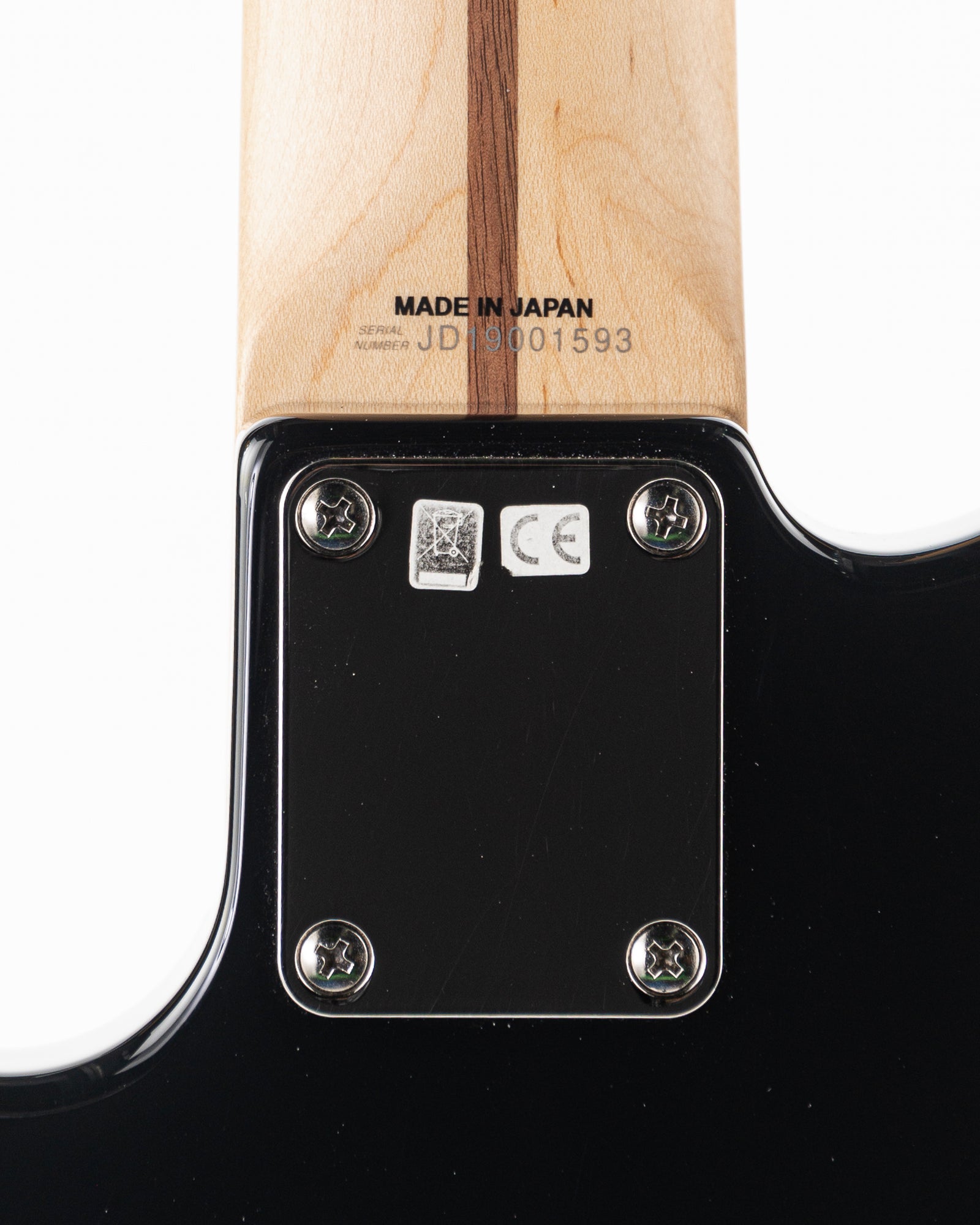 USED 2019 Fender Aerodyne Jazz Bass - Black