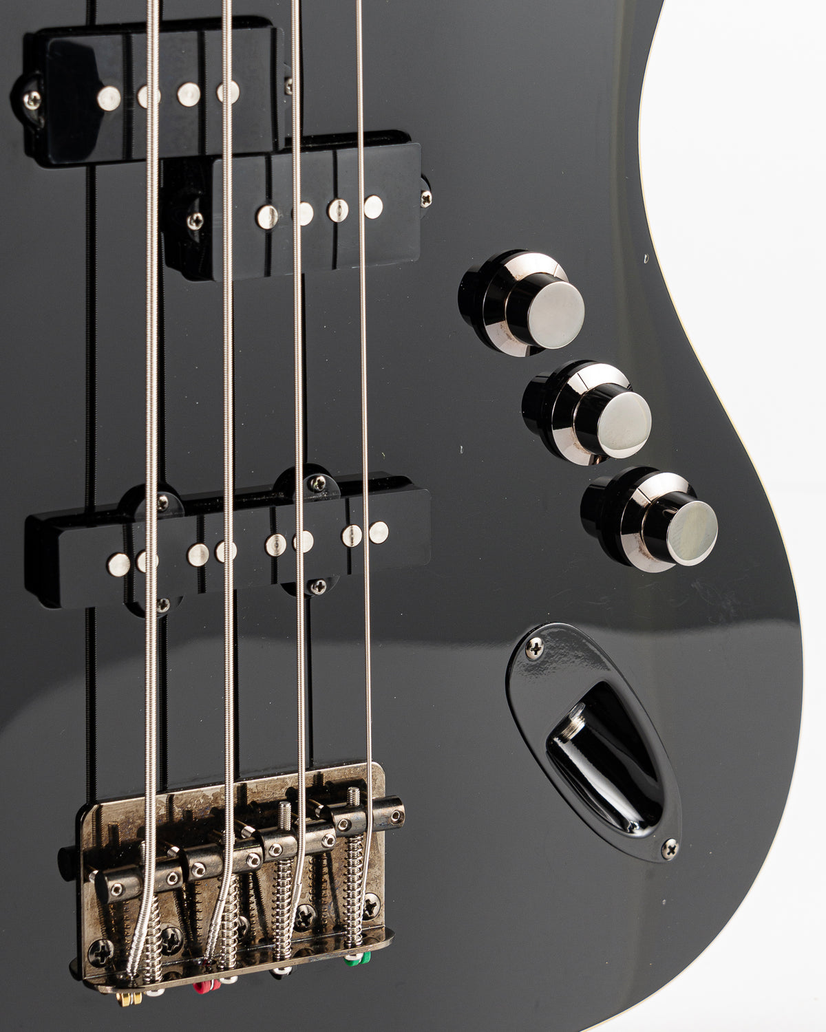 USED 2019 Fender Aerodyne Jazz Bass - Black