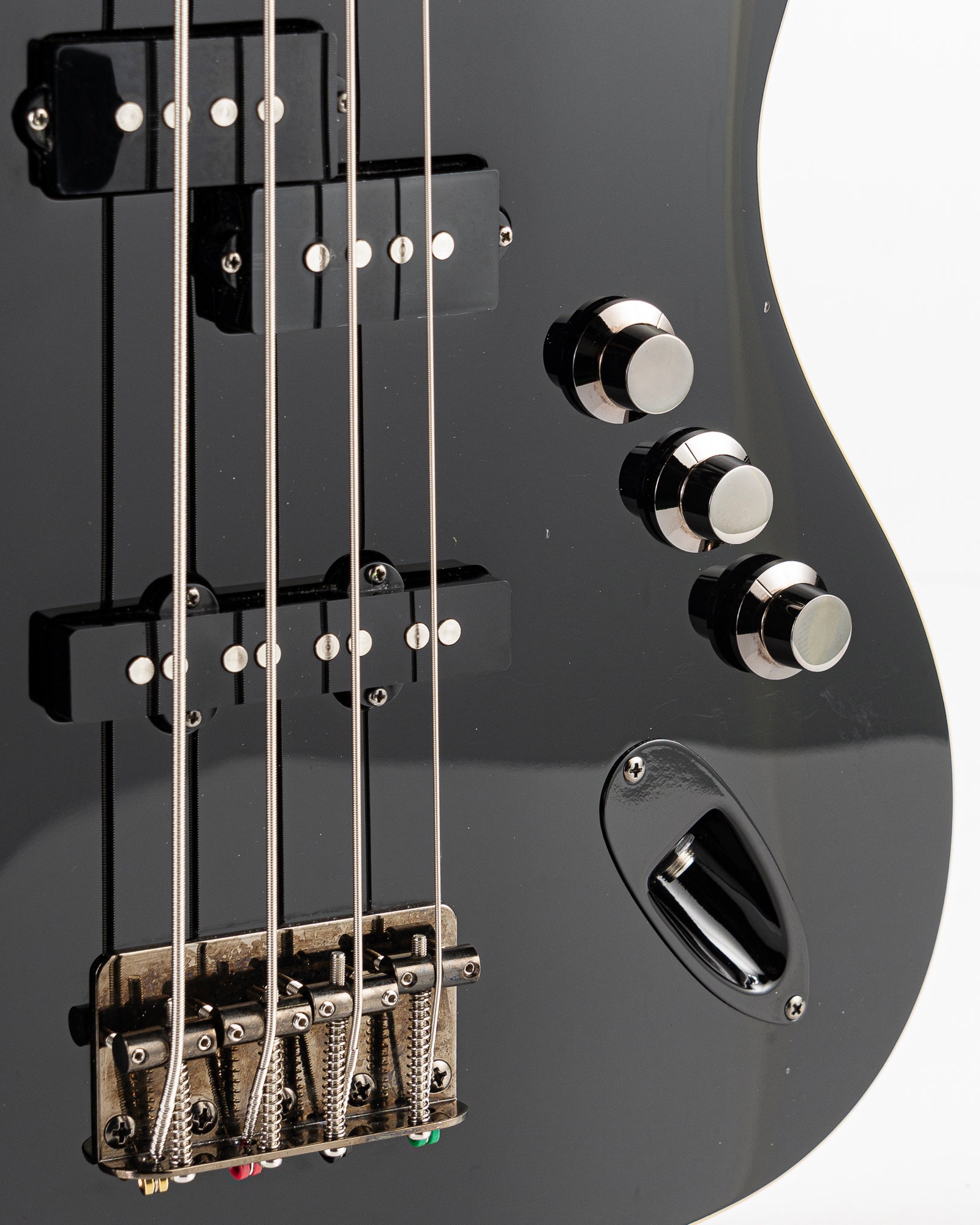 USED 2019 Fender Aerodyne Jazz Bass - Black