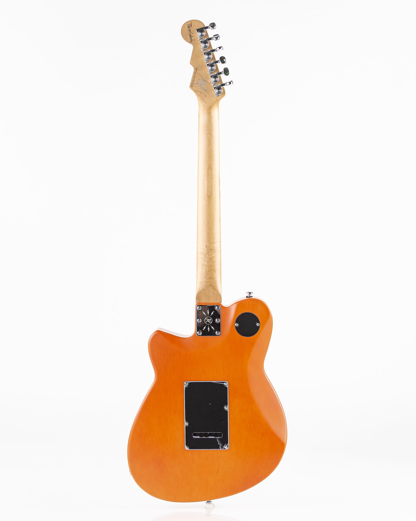 USED 2023 Reverend Reeves Gabrels Signature Electric Guitar - Satin Orange Flame Maple