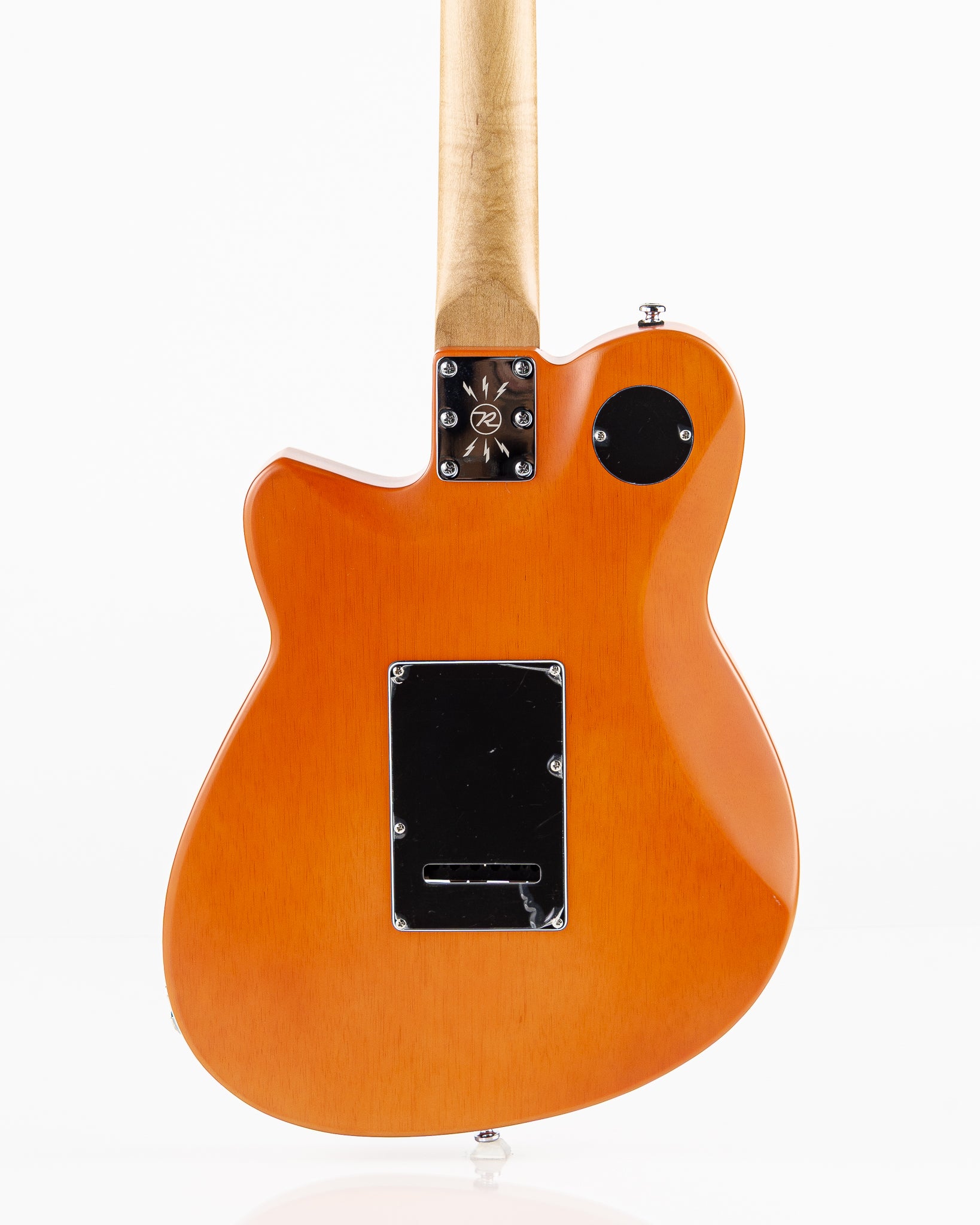 USED 2023 Reverend Reeves Gabrels Signature Electric Guitar - Satin Orange Flame Maple