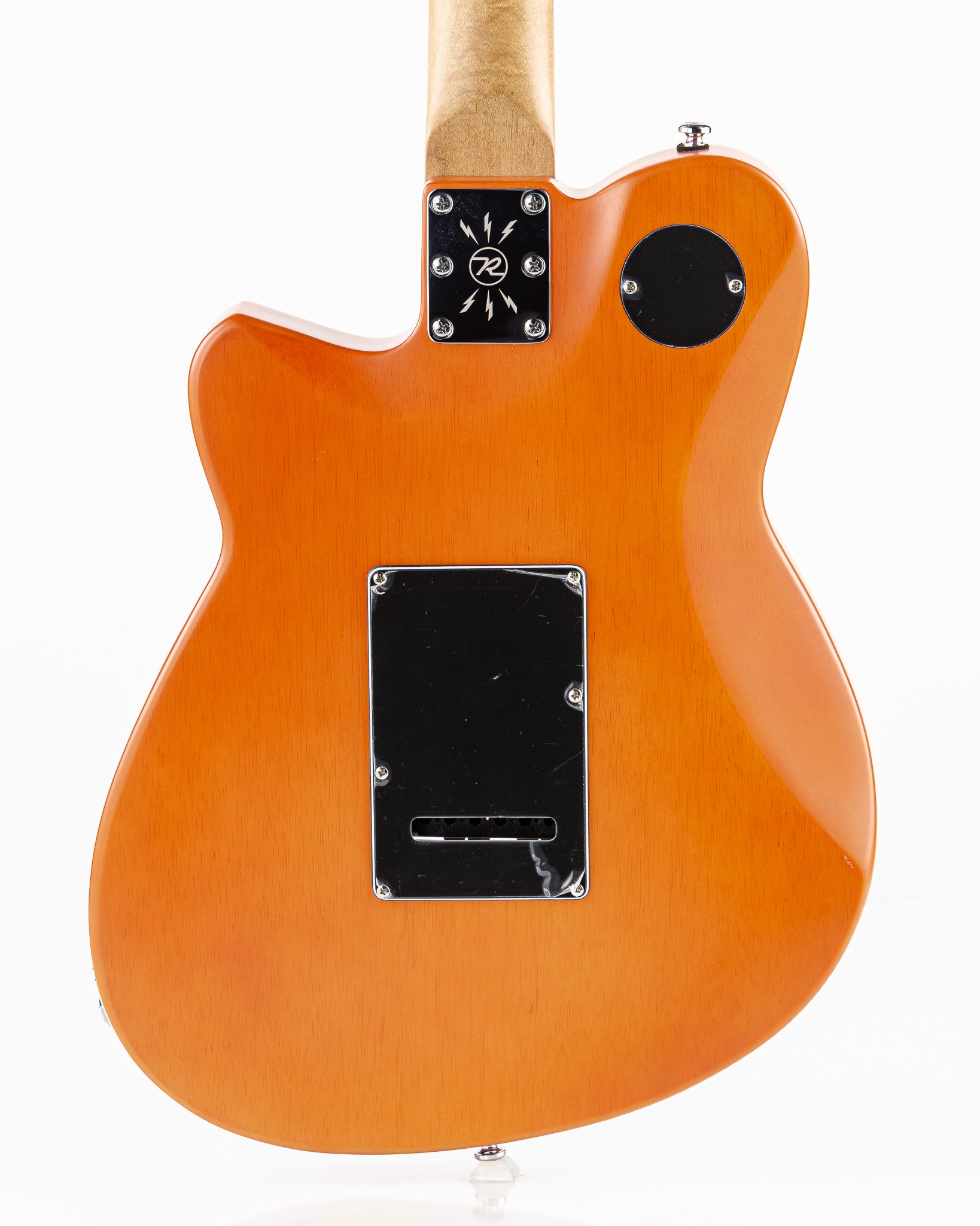 USED 2023 Reverend Reeves Gabrels Signature Electric Guitar - Satin Orange Flame Maple