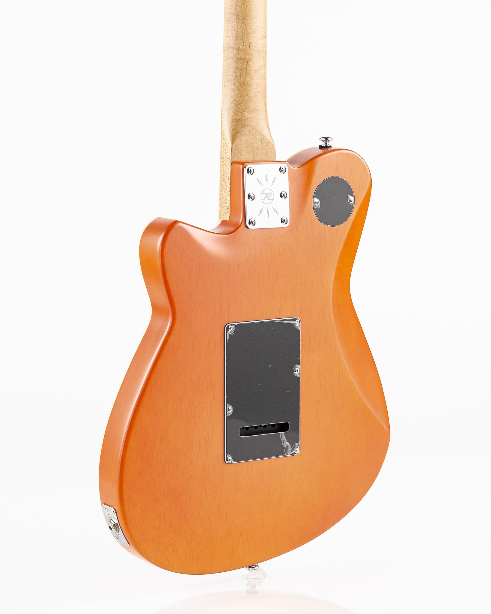 USED 2023 Reverend Reeves Gabrels Signature Electric Guitar - Satin Orange Flame Maple