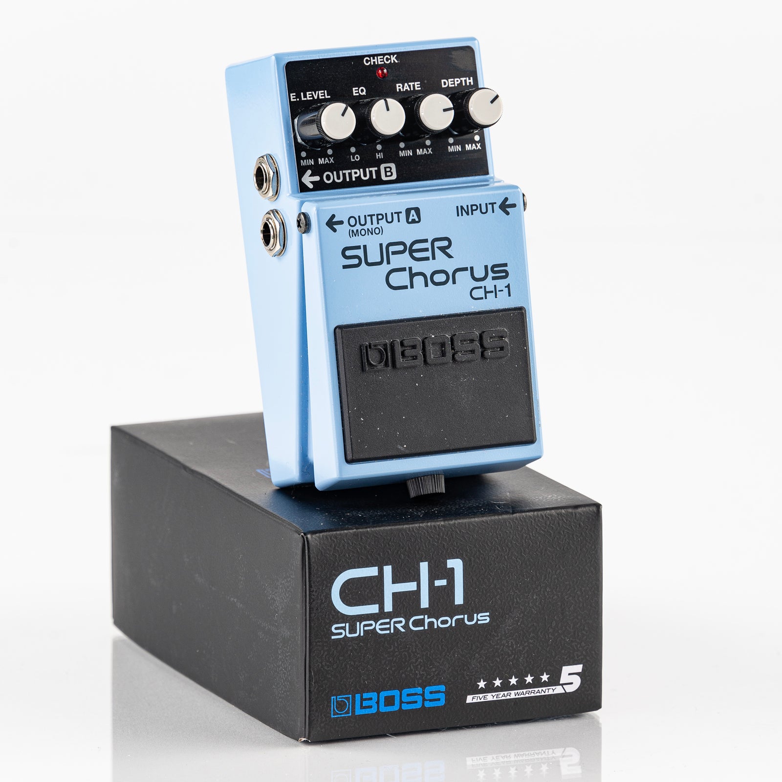 USED Boss CH-1 Stereo Super Chorus Pedal