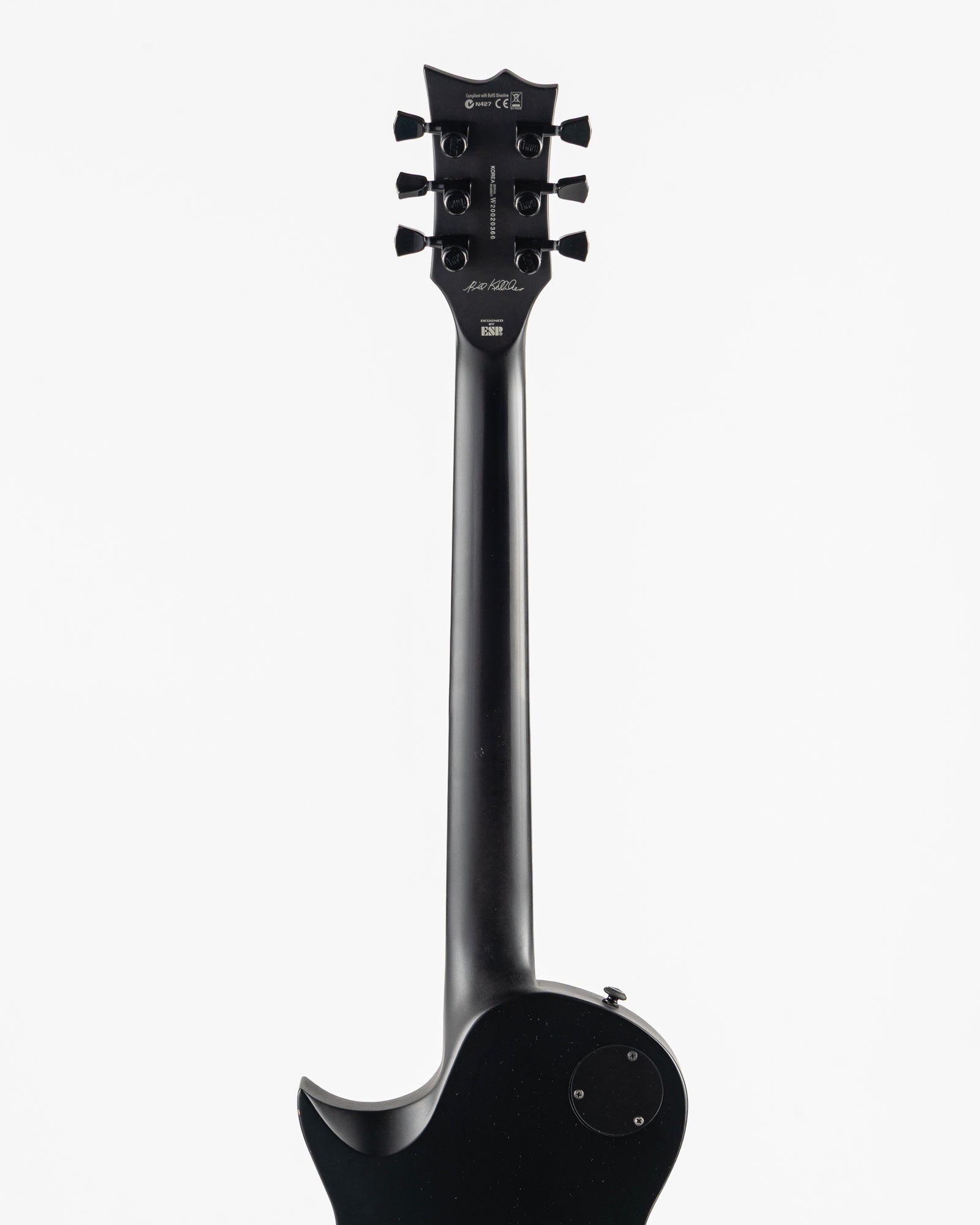 USED 2020 ESP LTD BK-600 Bill Kelliher Signature Electric Guitar - Military Green Sunburst Satin