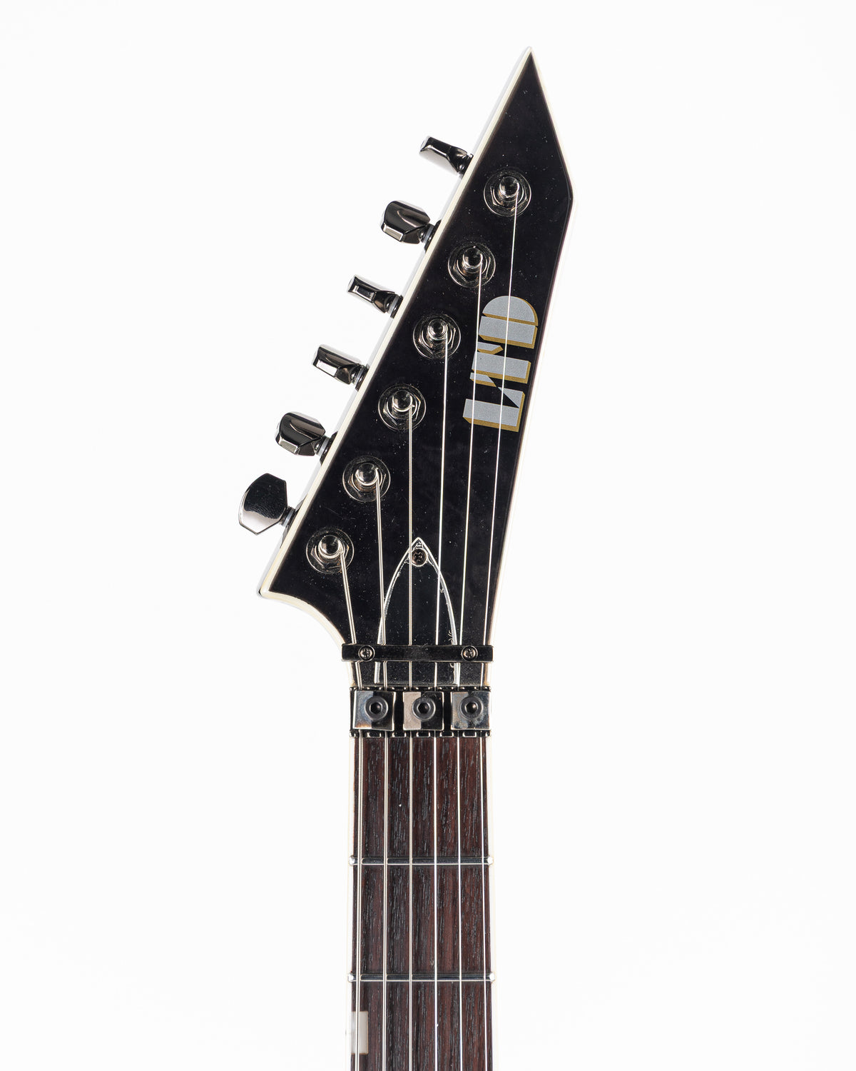 USED 2010 ESP LTD MH-350FR Electric Guitar - See Thru Black