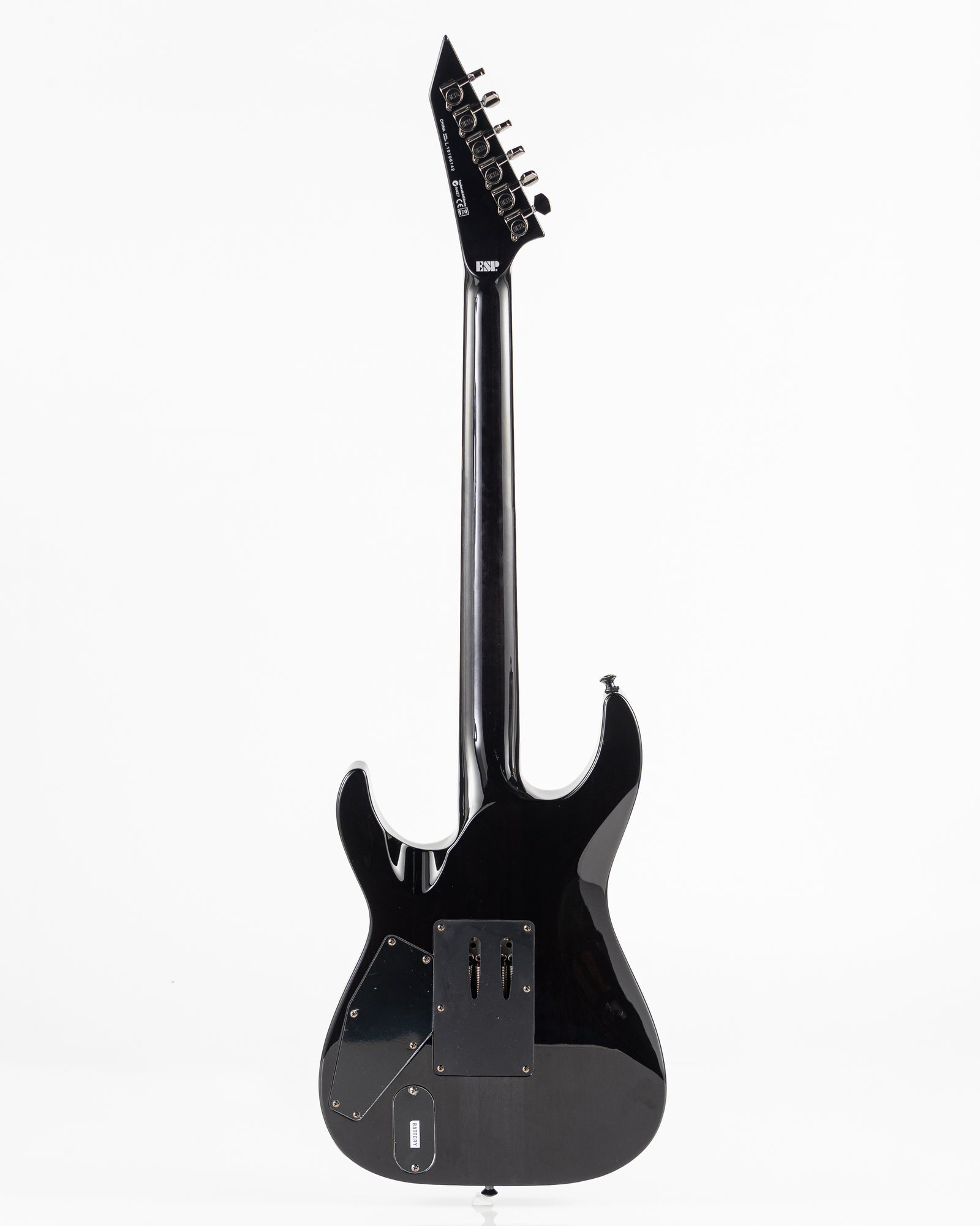 USED 2010 ESP LTD MH-350FR Electric Guitar - See Thru Black