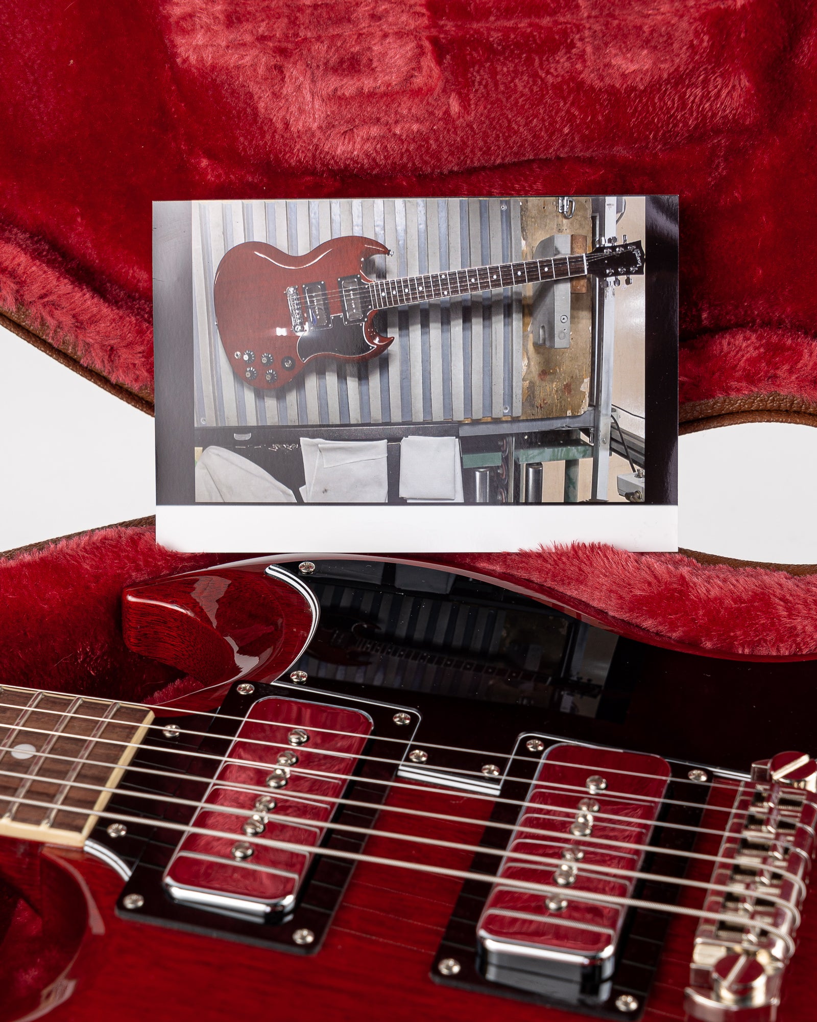 USED Gibson Tony Iommi SG Special Electric Guitar- Vintage Cherry with Hardshell Case