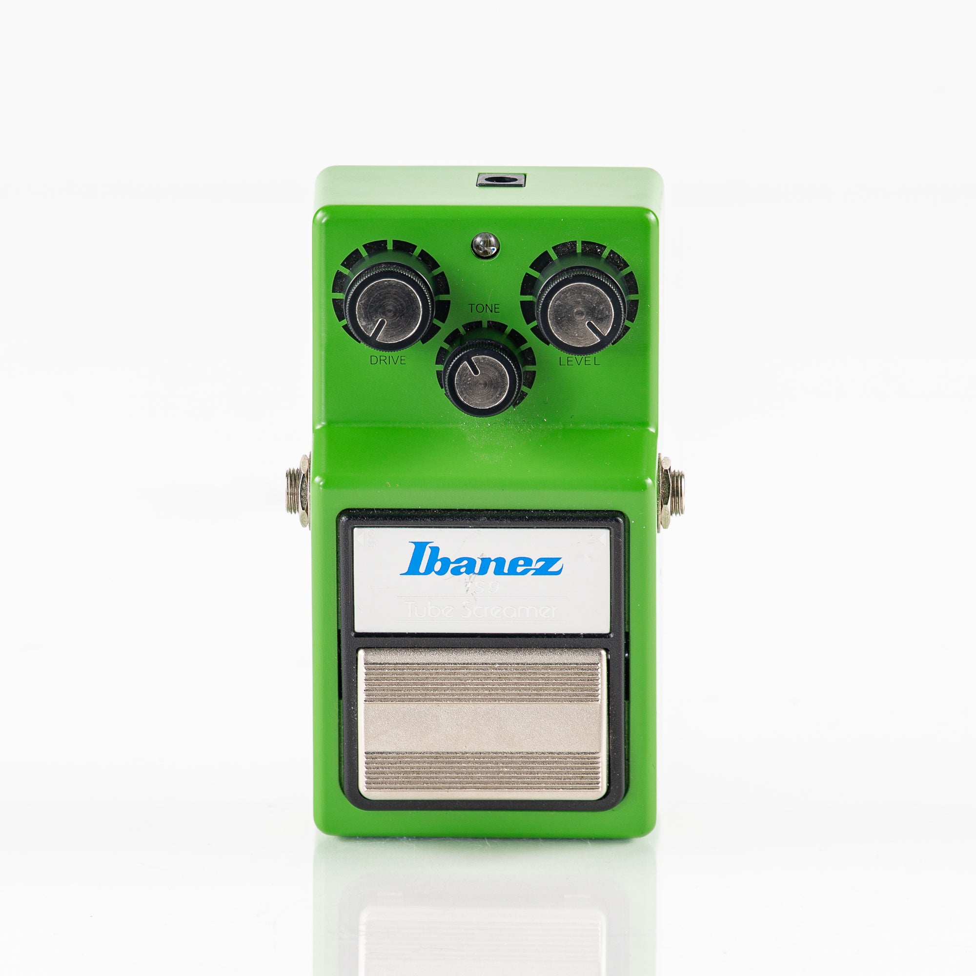 overdrive pedal with tube USED Ibanez TS9 Tube Screamer Reissue Overdrive Guitar Pedal