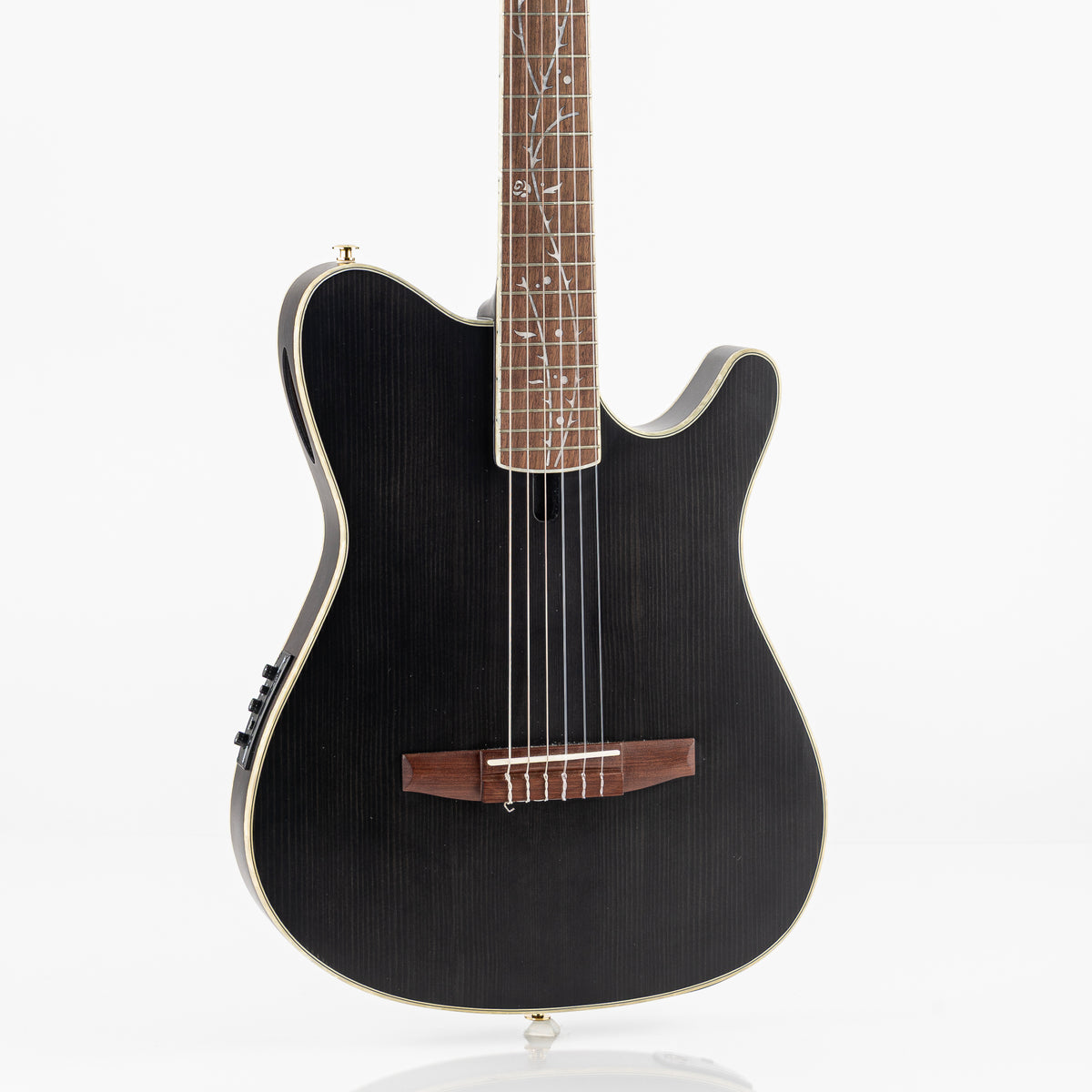 USED Ibanez Tim Henson TOD10N Classical Acoustic Electric Guitar - Flat Black