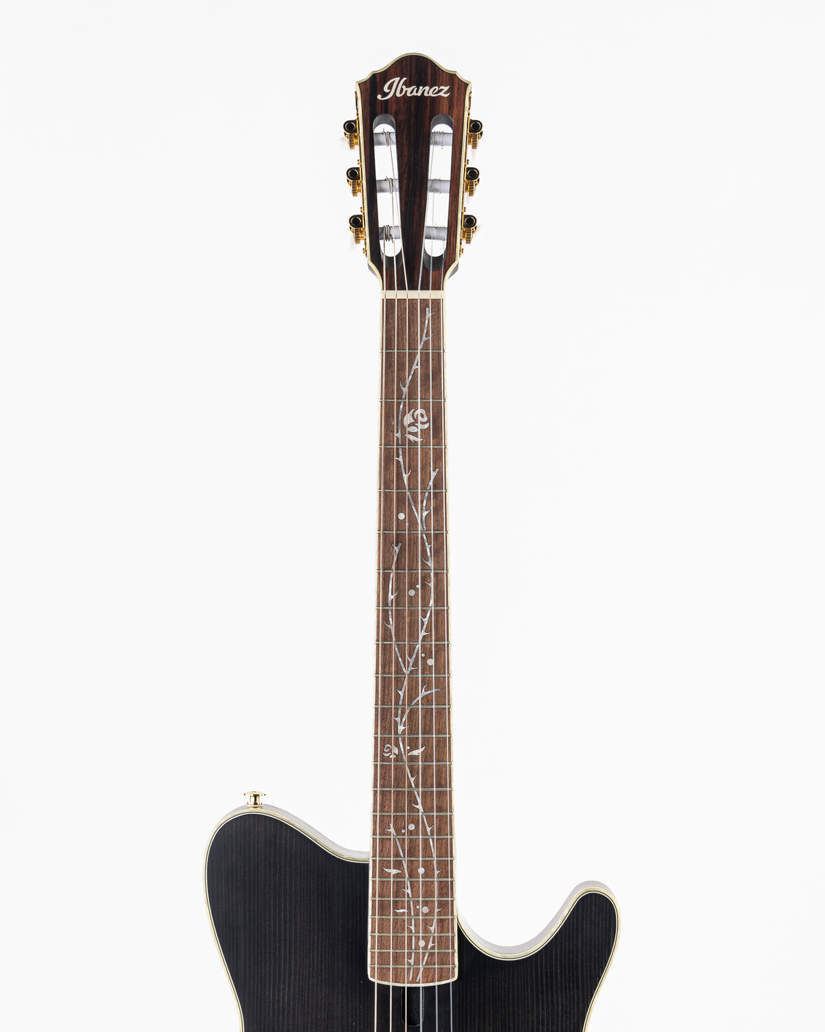 USED Ibanez Tim Henson TOD10N Classical Acoustic Electric Guitar - Flat Black