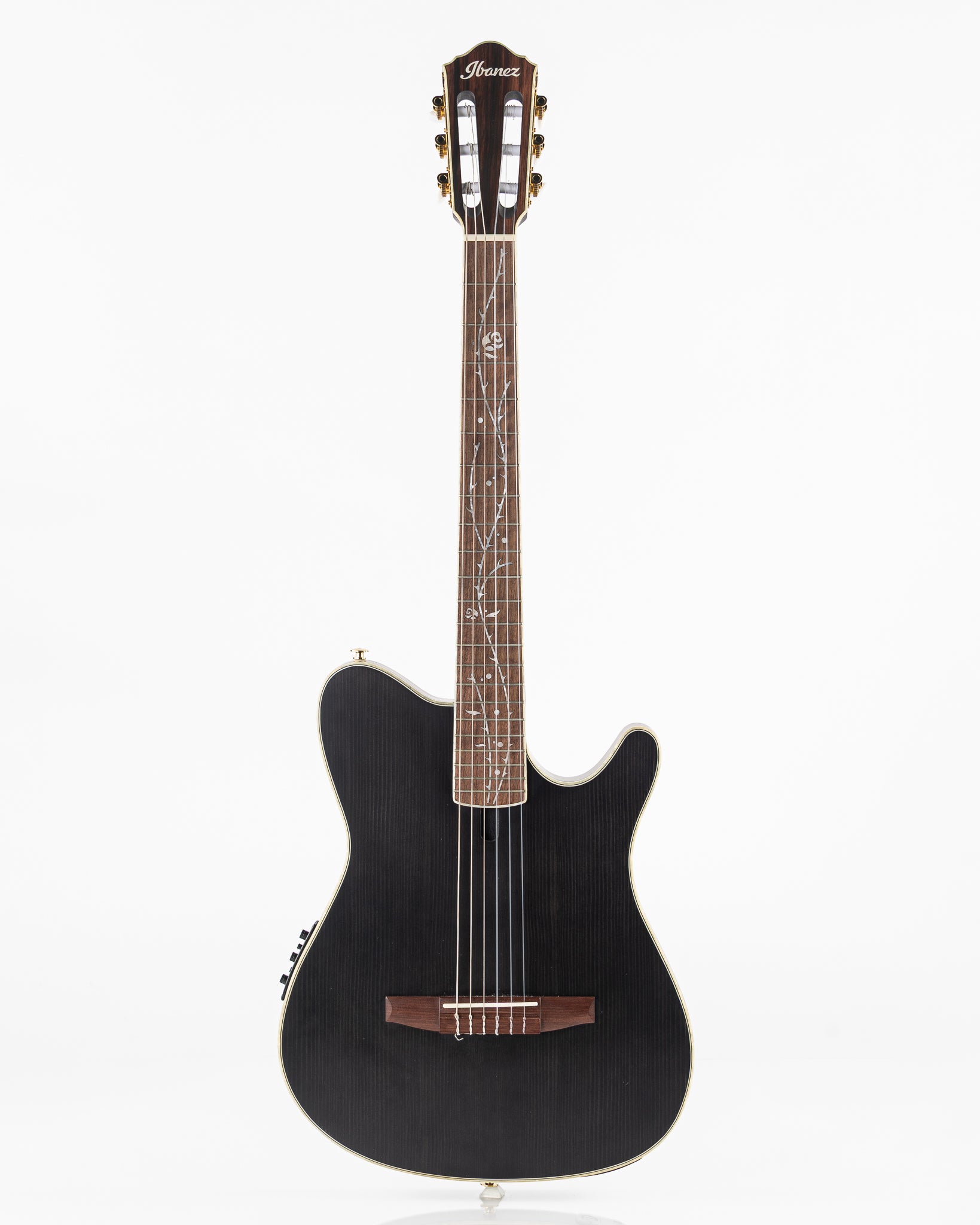 USED Ibanez Tim Henson TOD10N Classical Acoustic Electric Guitar - Flat Black