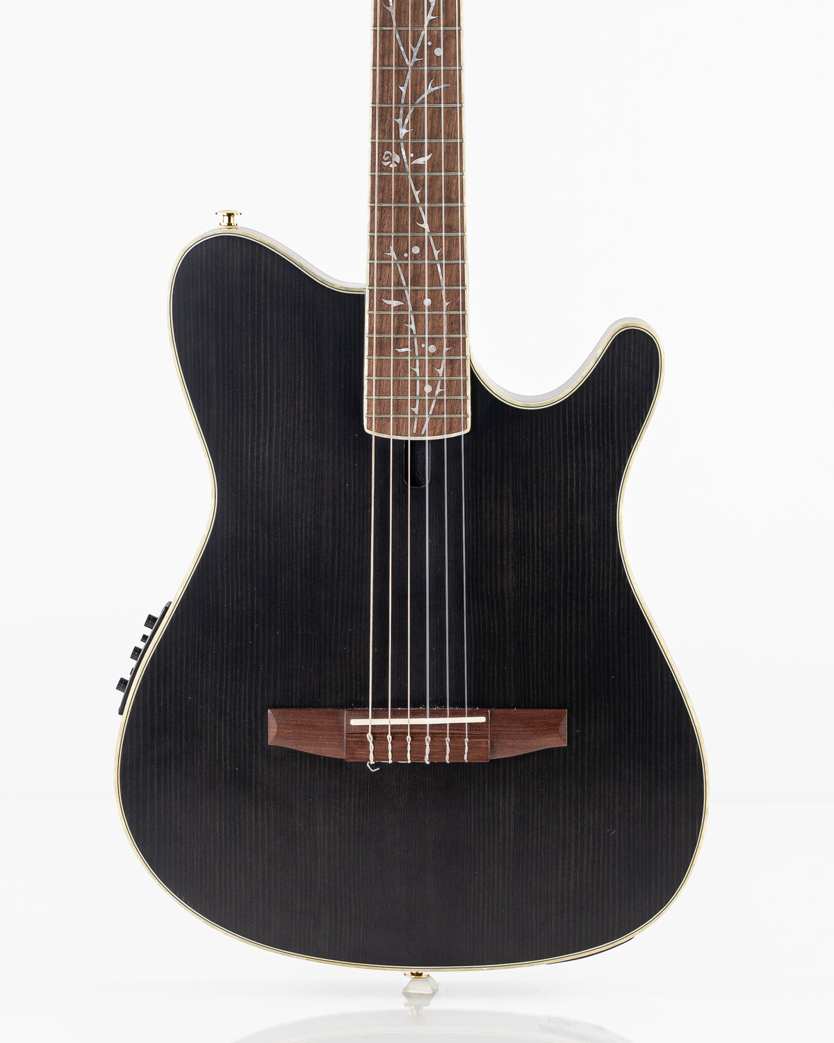 USED Ibanez Tim Henson TOD10N Classical Acoustic Electric Guitar - Flat Black