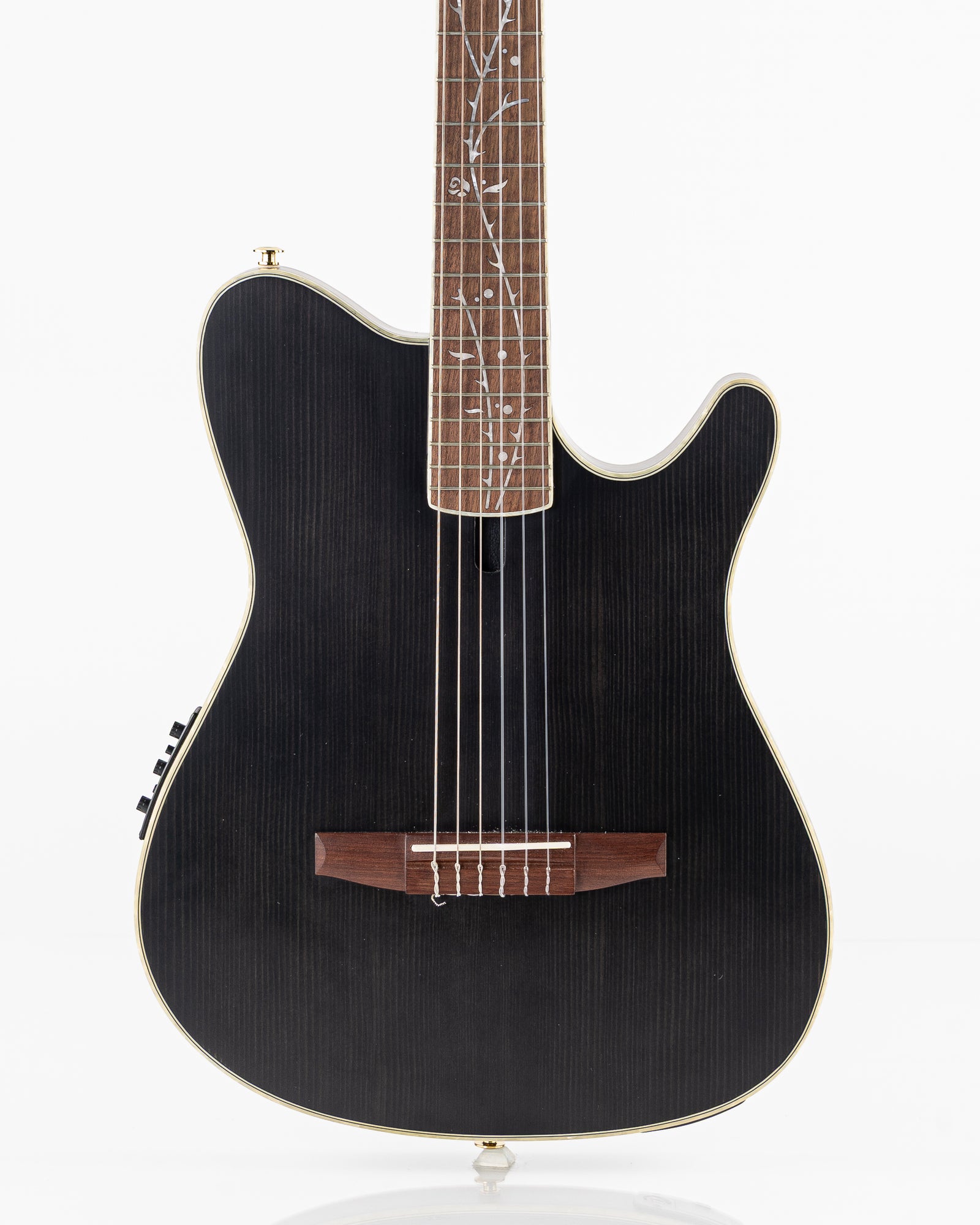 USED Ibanez Tim Henson TOD10N Classical Acoustic Electric Guitar - Flat Black