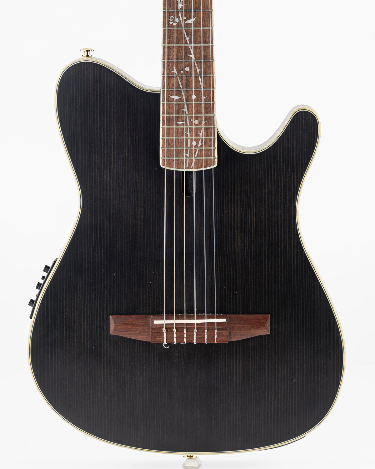 USED Ibanez Tim Henson TOD10N Classical Acoustic Electric Guitar - Flat Black