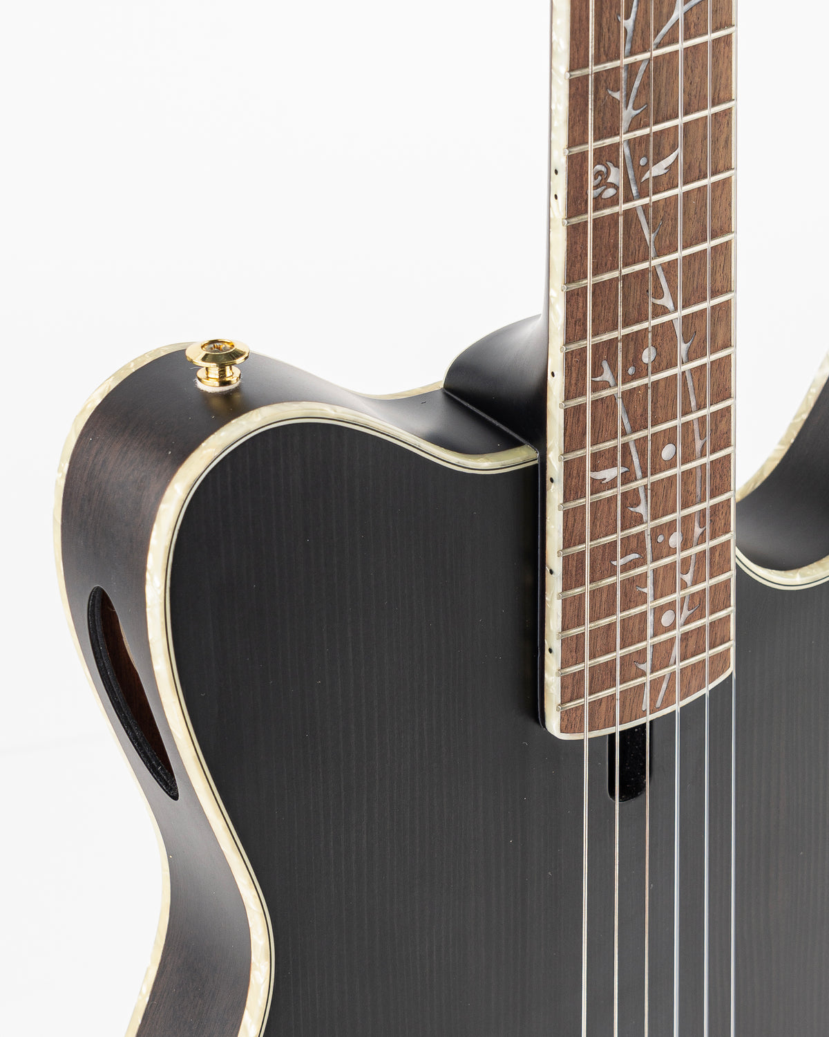 USED Ibanez Tim Henson TOD10N Classical Acoustic Electric Guitar - Flat Black