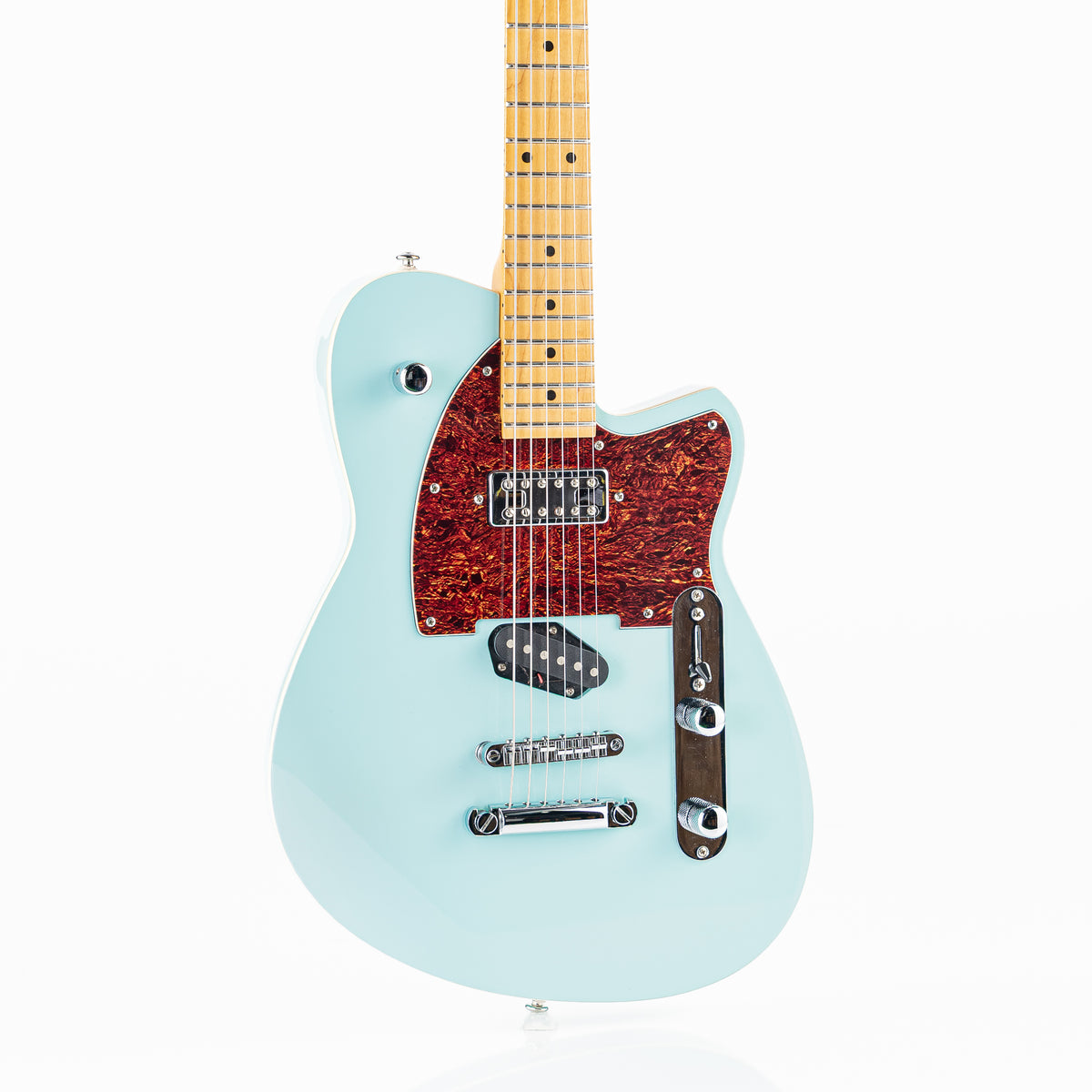 USED Reverend Buckshot Electric Guitar - Chronic Blue