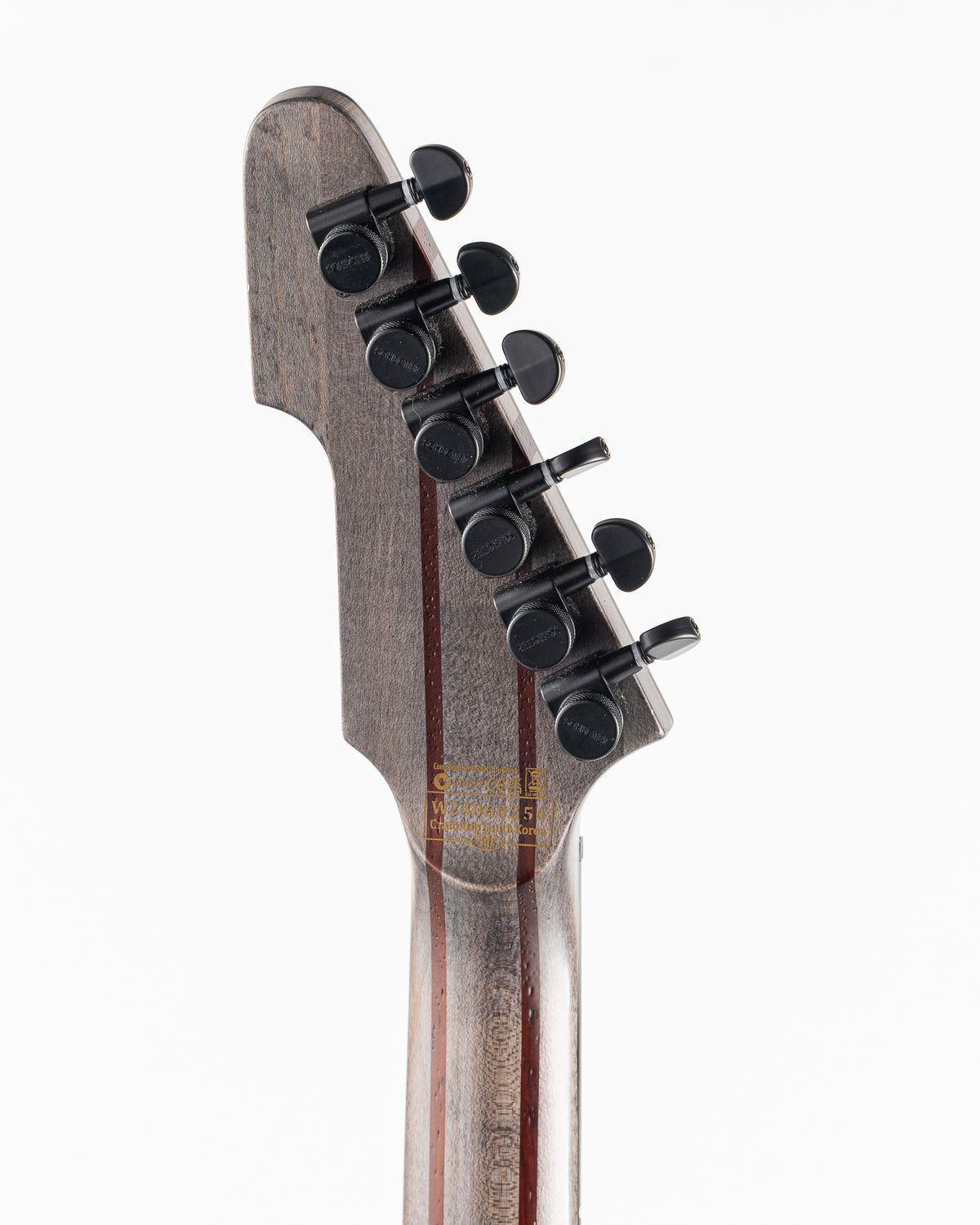 USED Schecter E-1 Apocalypse Electric Guitar - Purple Reign