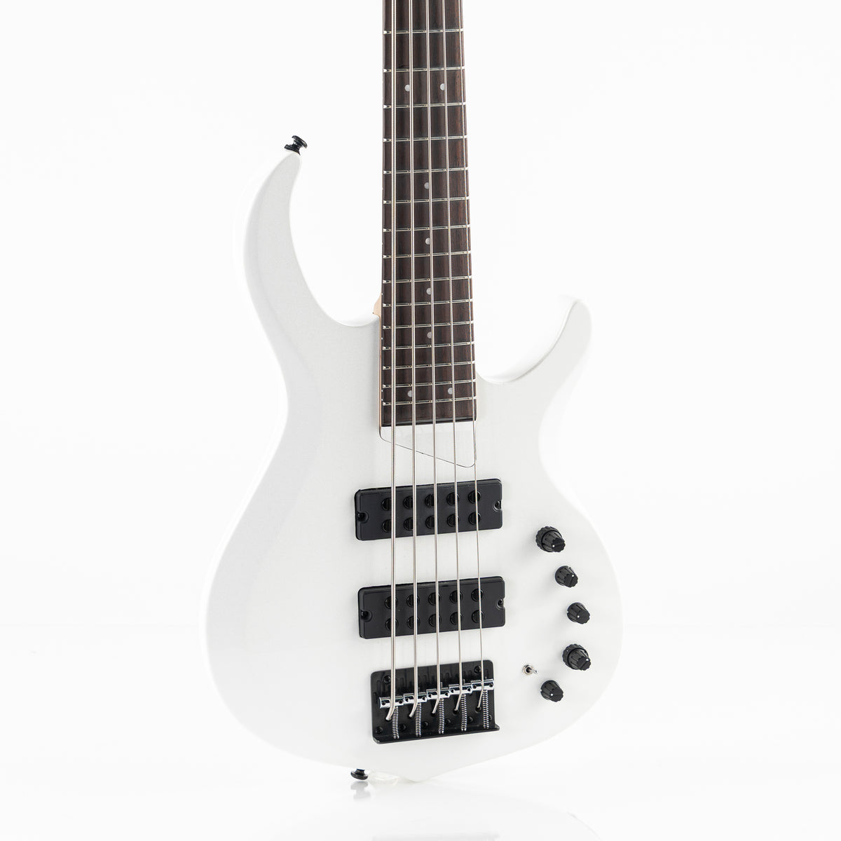 USED 2025 Sire Marcus Miller M2 5 String Electric Bass - White Pearl