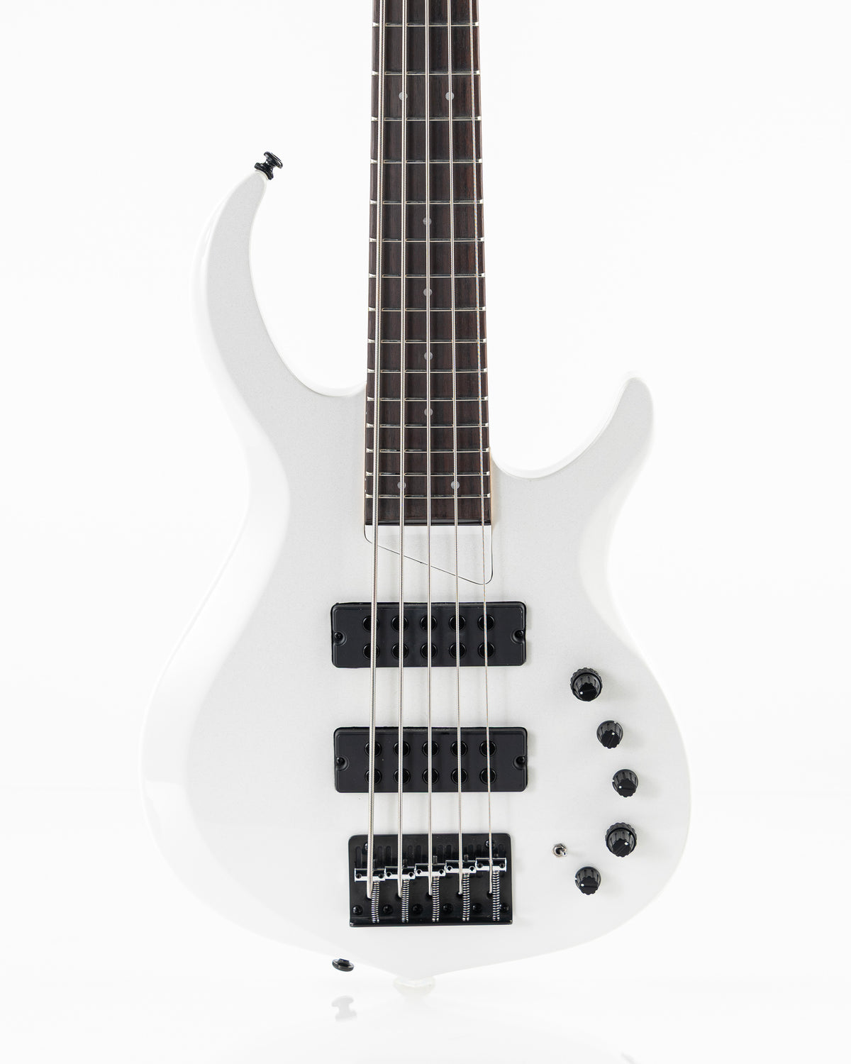 USED 2025 Sire Marcus Miller M2 5 String Electric Bass - White Pearl