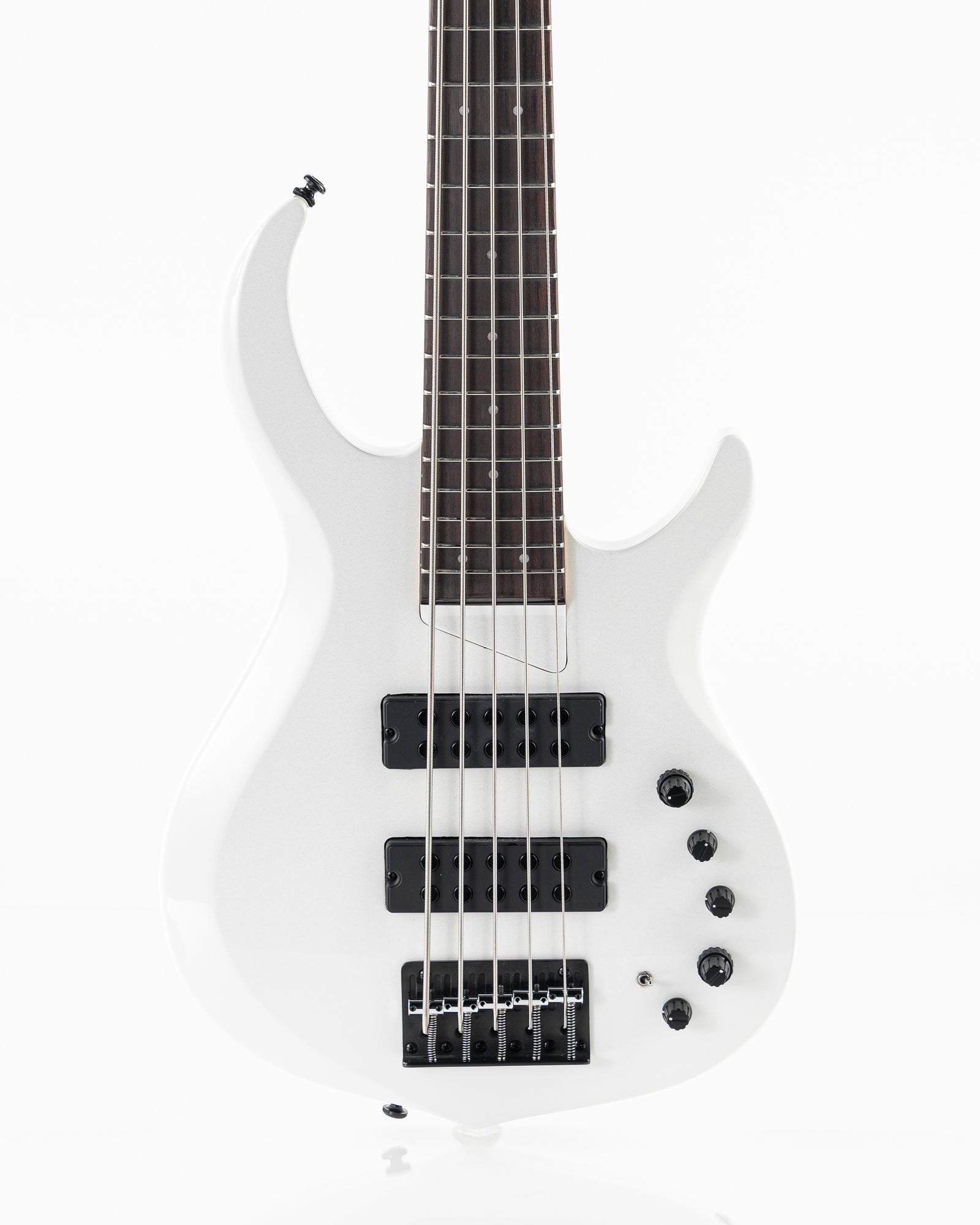 USED 2025 Sire Marcus Miller M2 5 String Electric Bass - White Pearl