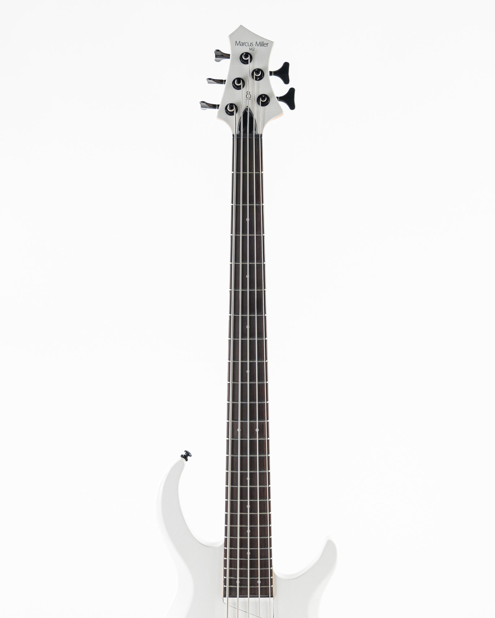 USED 2025 Sire Marcus Miller M2 5 String Electric Bass - White Pearl