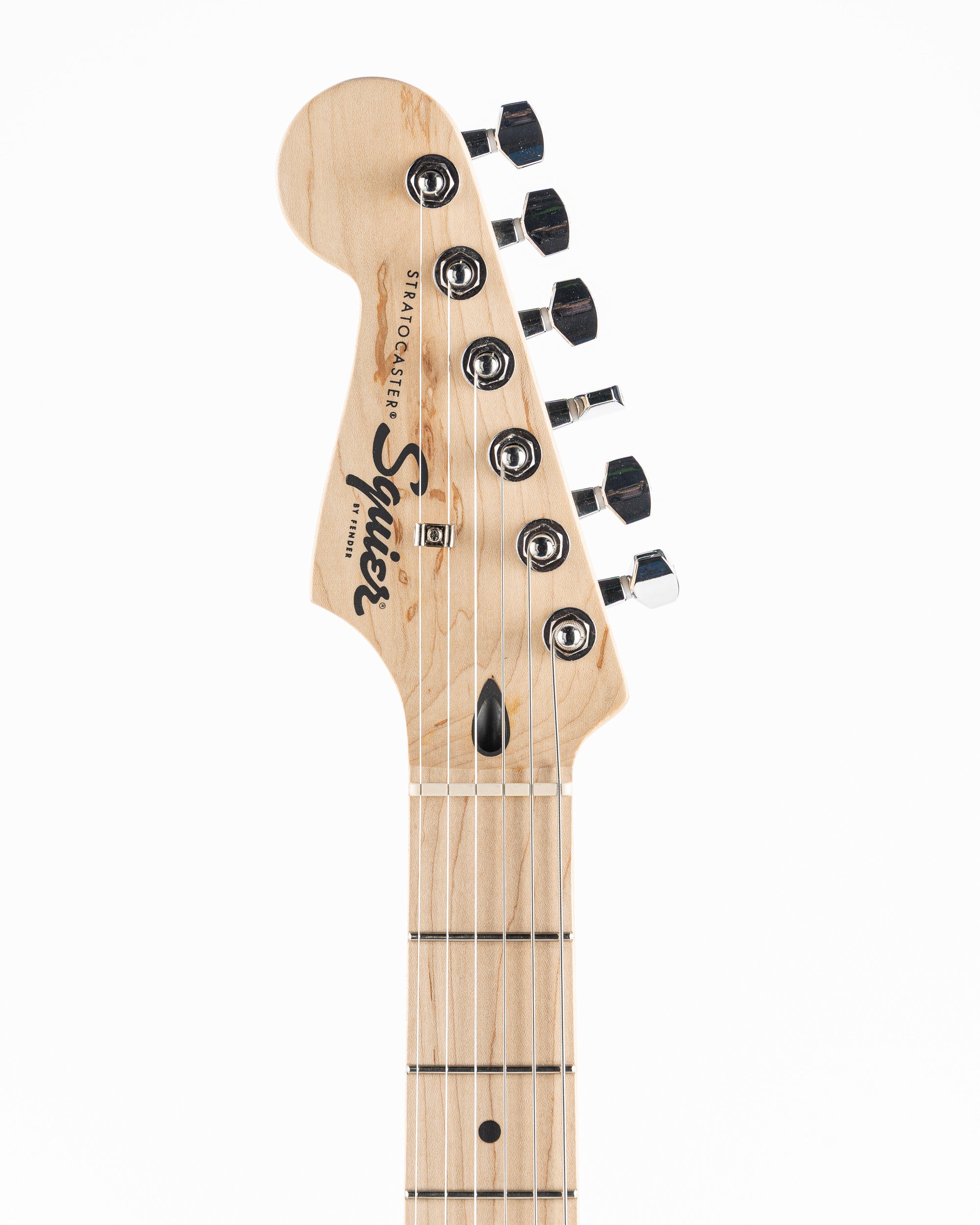 USED Squier Sonic Series Stratocaster Left Handed Electric Guitar - Gloss Black