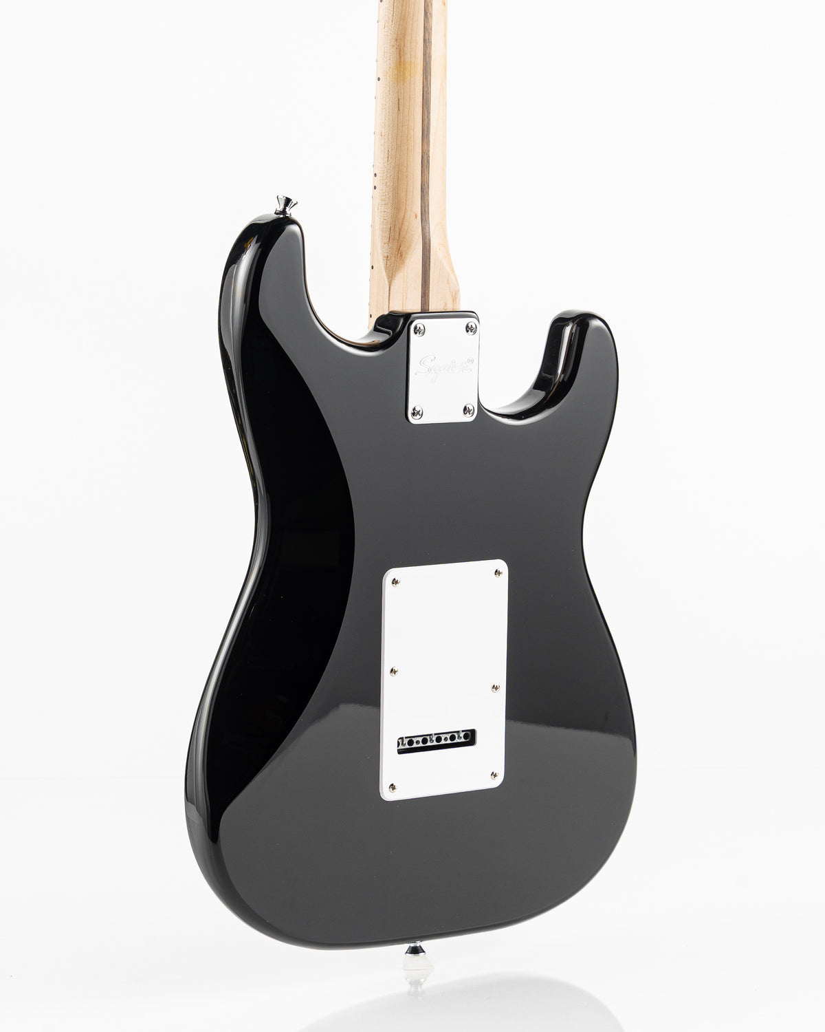 USED Squier Sonic Series Stratocaster Left Handed Electric Guitar - Gloss Black