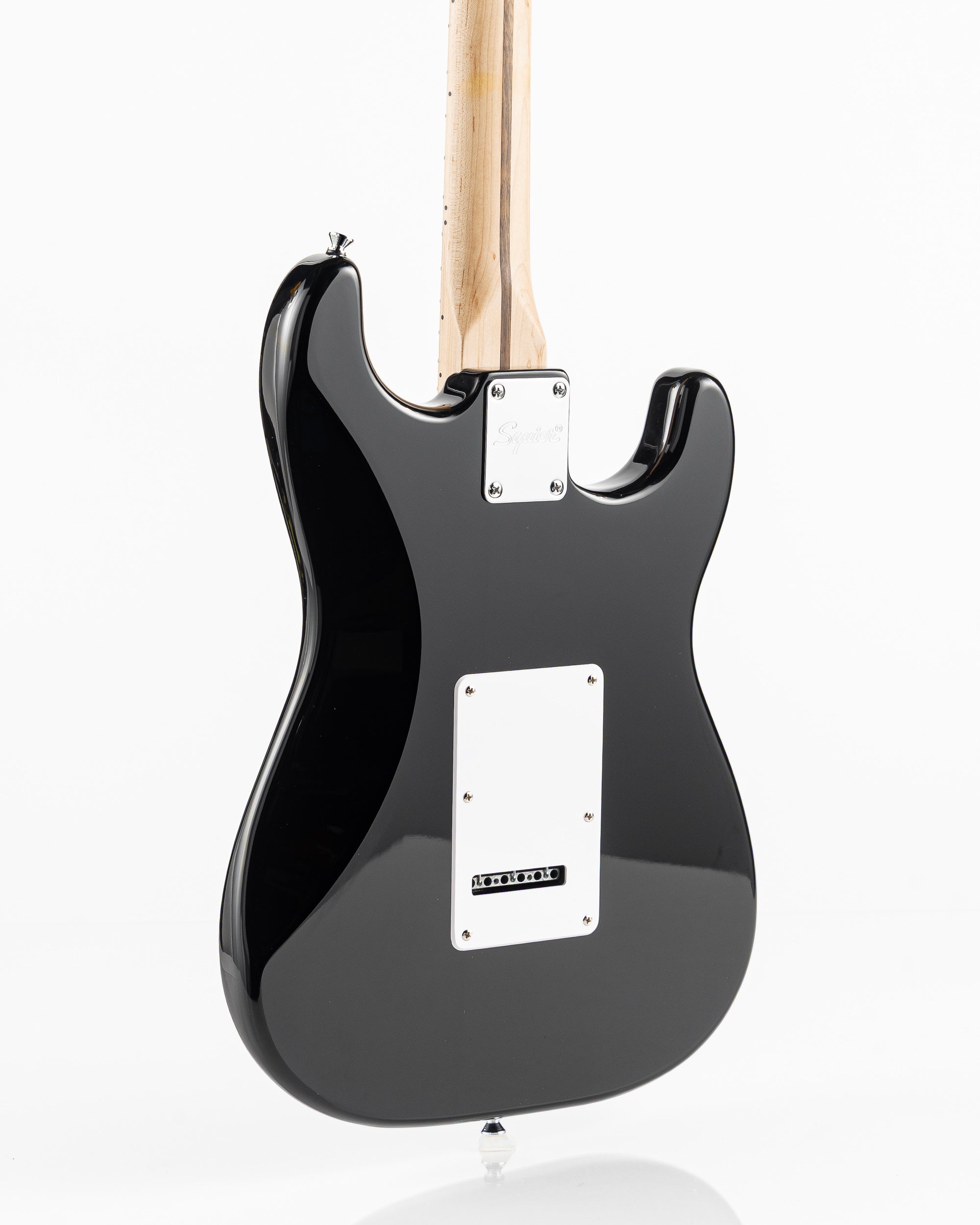 USED Squier Sonic Series Stratocaster Left Handed Electric Guitar - Gloss Black