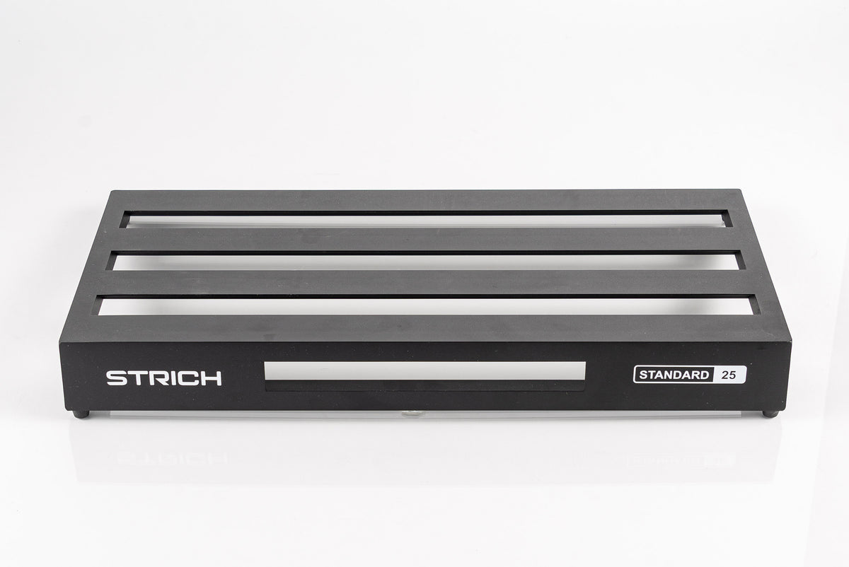 USED Strich Standard 25 Angled Aluminum Pedalboard with Carrying Bag