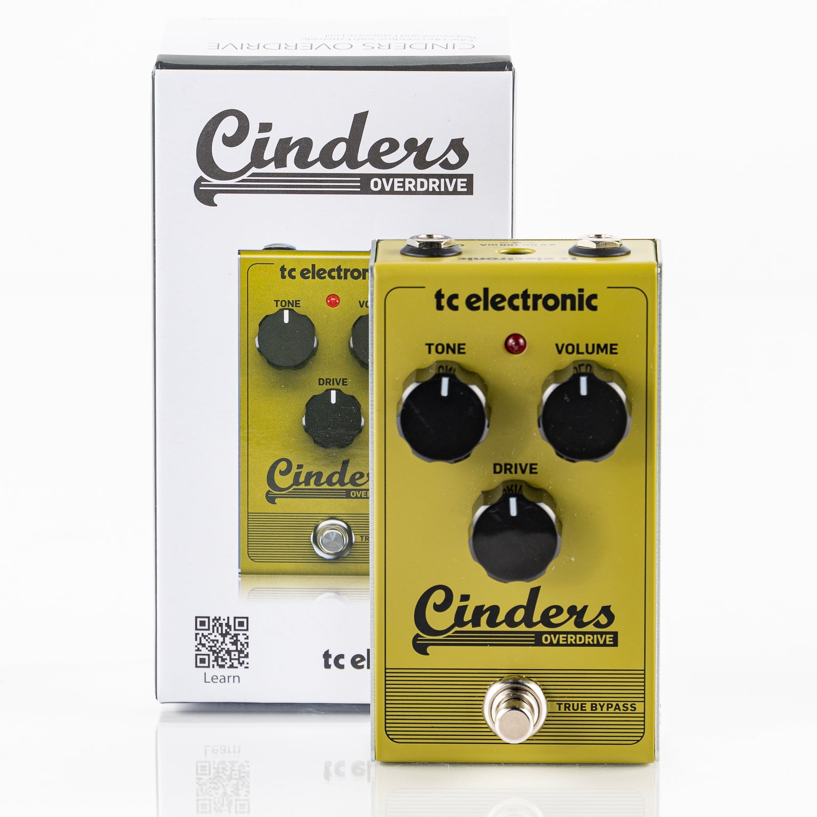 USED TC Electronic Cinders Overdrive Guitar Pedal