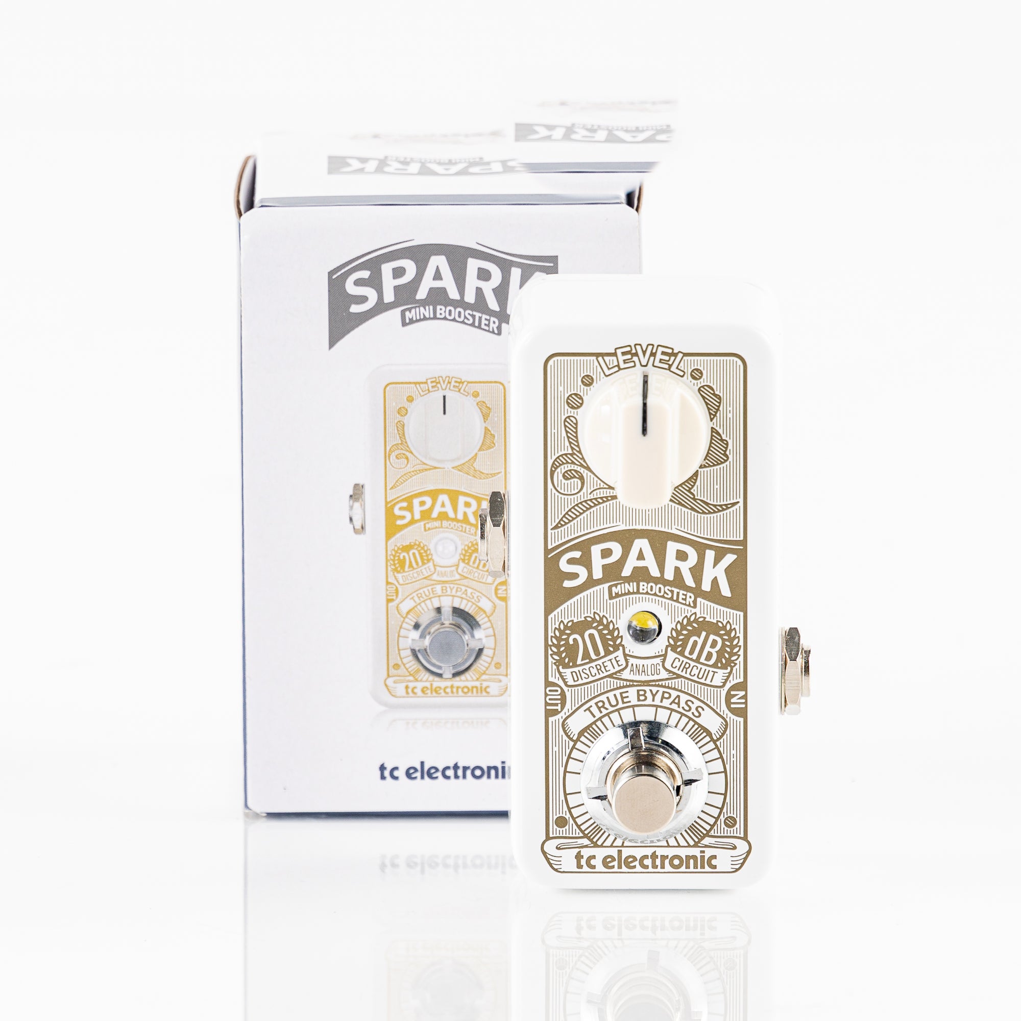 spark boost pedal USED TC Electronic Spark Mini Booster Guitar Pedal