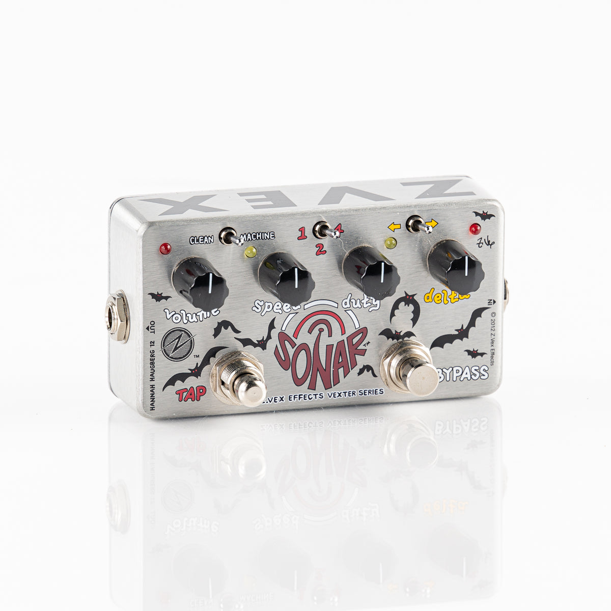 USED ZVEX Sonar Tremolo w/Tap Tempo Guitar Pedal