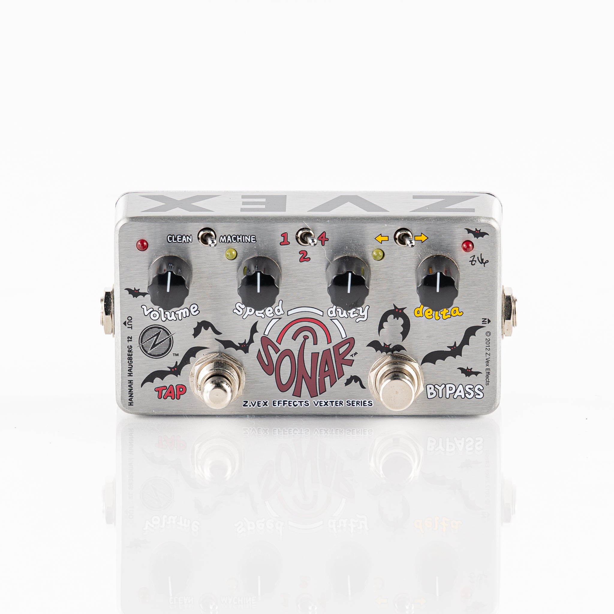zvex pedals USED ZVEX Sonar Tremolo w/Tap Tempo Guitar Pedal