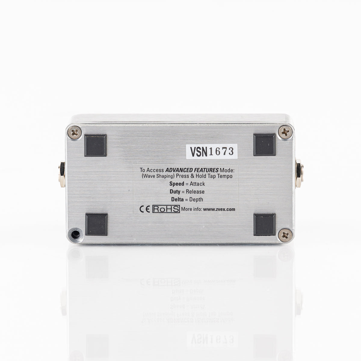 USED ZVEX Sonar Tremolo w/Tap Tempo Guitar Pedal