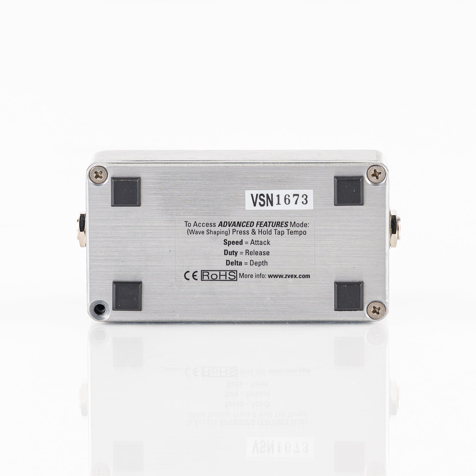 USED ZVEX Sonar Tremolo w/Tap Tempo Guitar Pedal