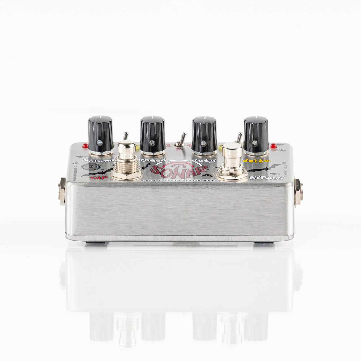 tap tempo tremolo pedal USED ZVEX Sonar Tremolo w/Tap Tempo Guitar Pedal
