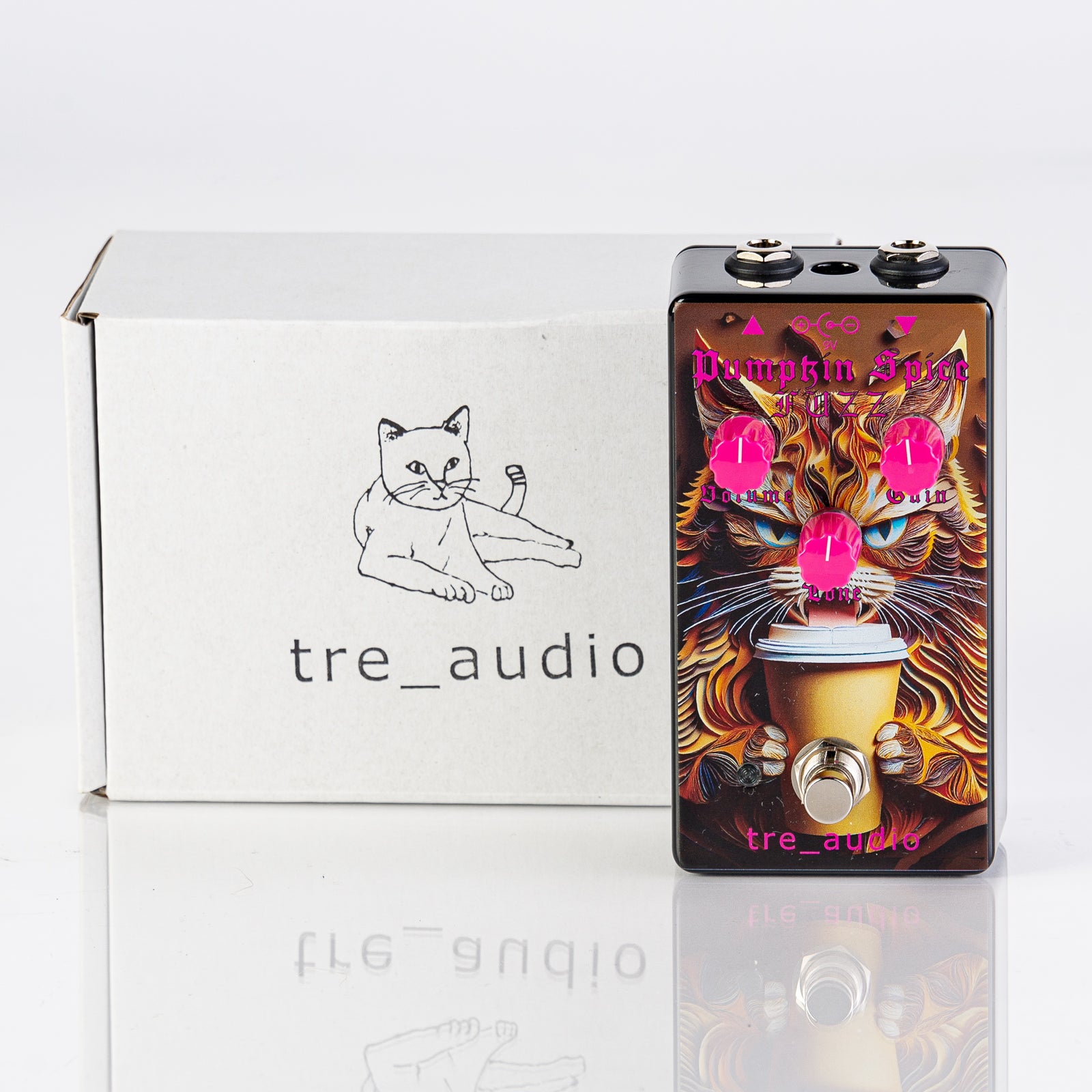 USED tre_audio Pumpkin Spice Fuzz Guitar Pedal