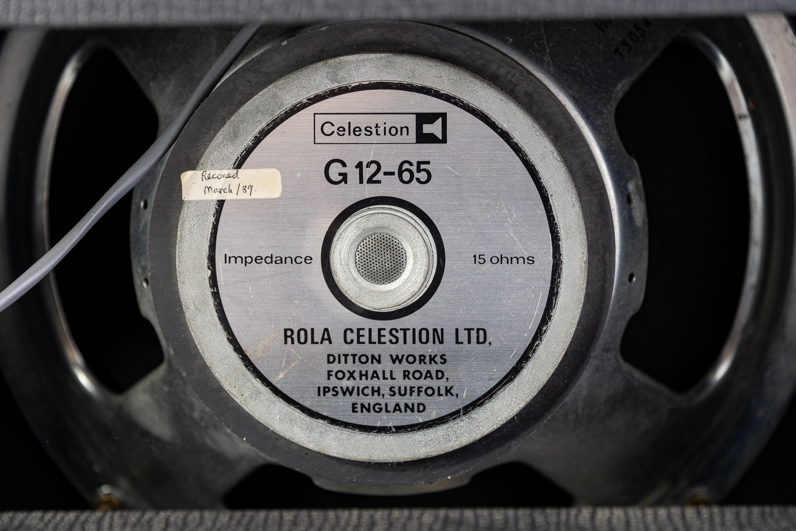 Used HiWatt SA112 Bulldog 50 Watt 1x12 Combo Amp- 1980