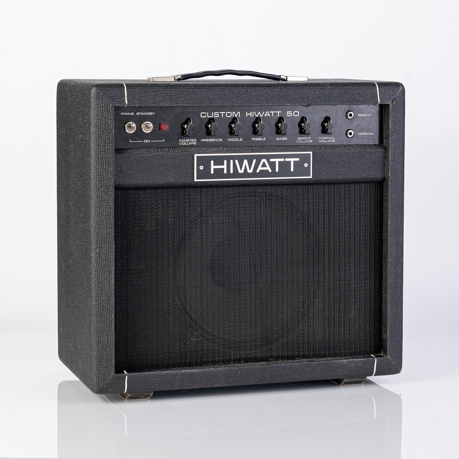 Used HiWatt SA112 Bulldog 50 Watt 1x12 Combo Amp- 1980