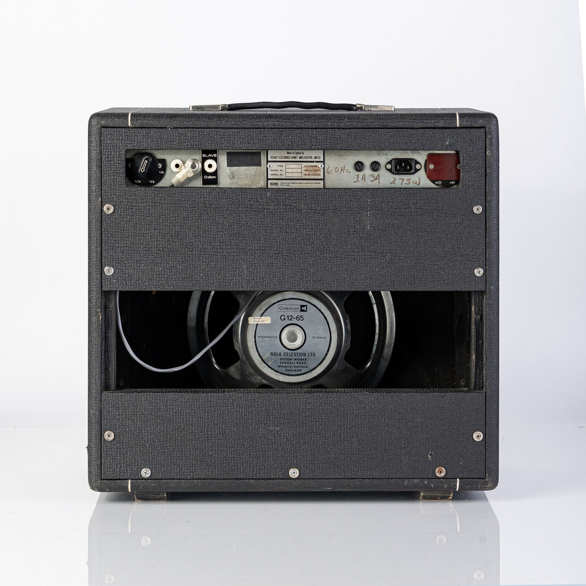 Used HiWatt SA112 Bulldog 50 Watt 1x12 Combo Amp- 1980