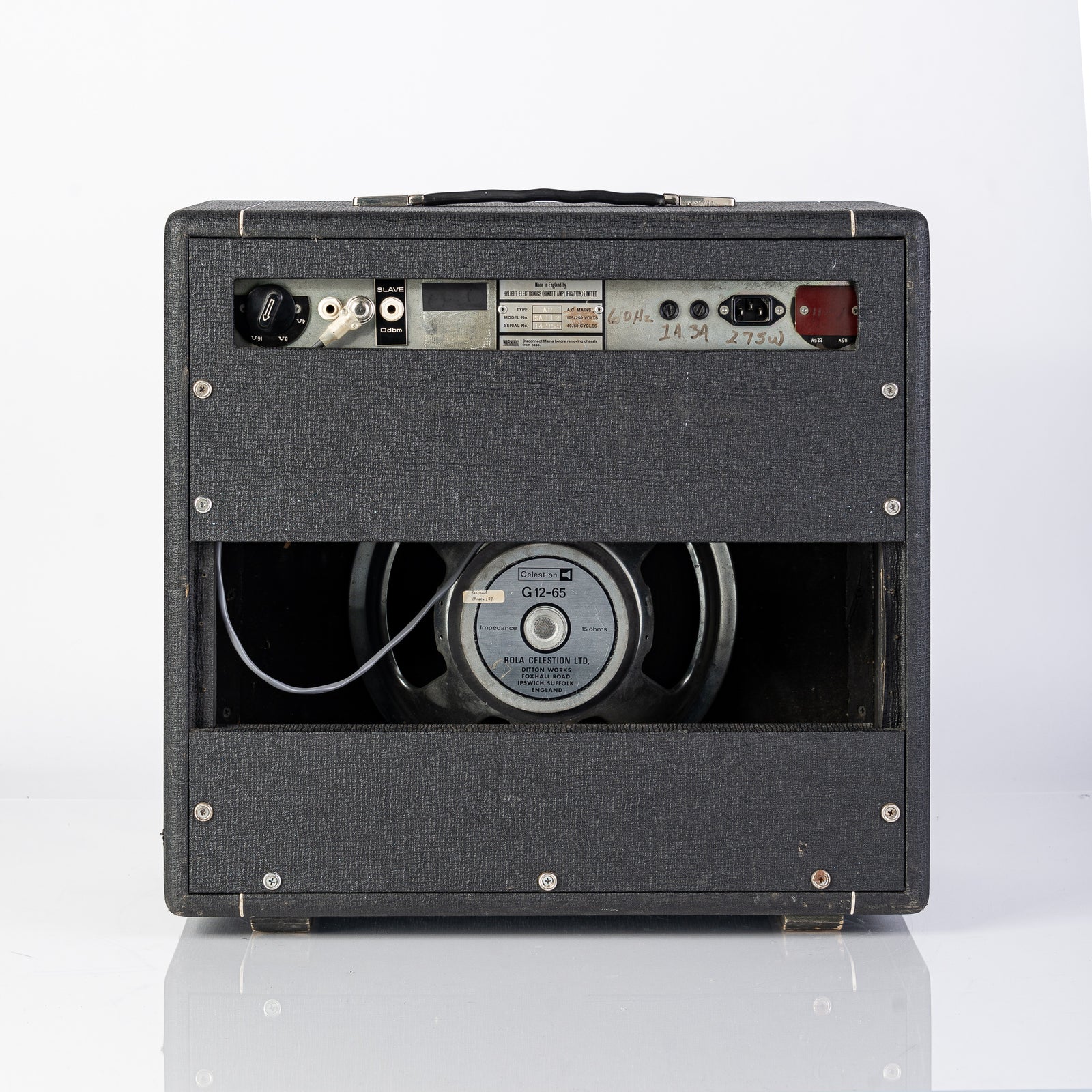 Used HiWatt SA112 Bulldog 50 Watt 1x12 Combo Amp- 1980