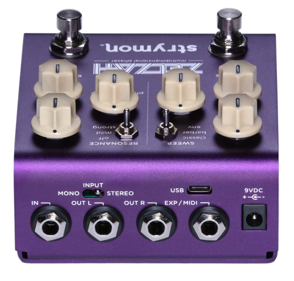 Strymon Zelzah Multidimensional Stereo Phaser & Modulation Guitar Pedal