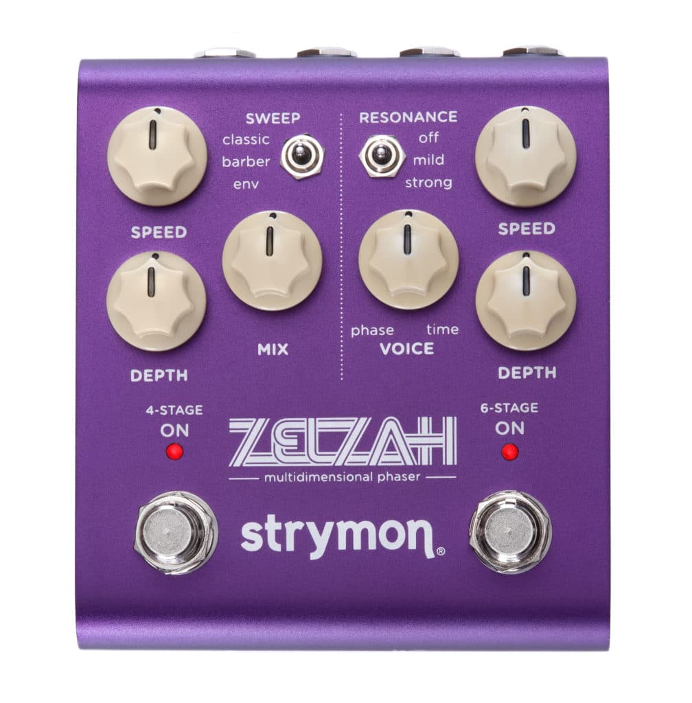 Strymon Zelzah Multidimensional Stereo Phaser & Modulation Guitar Pedal