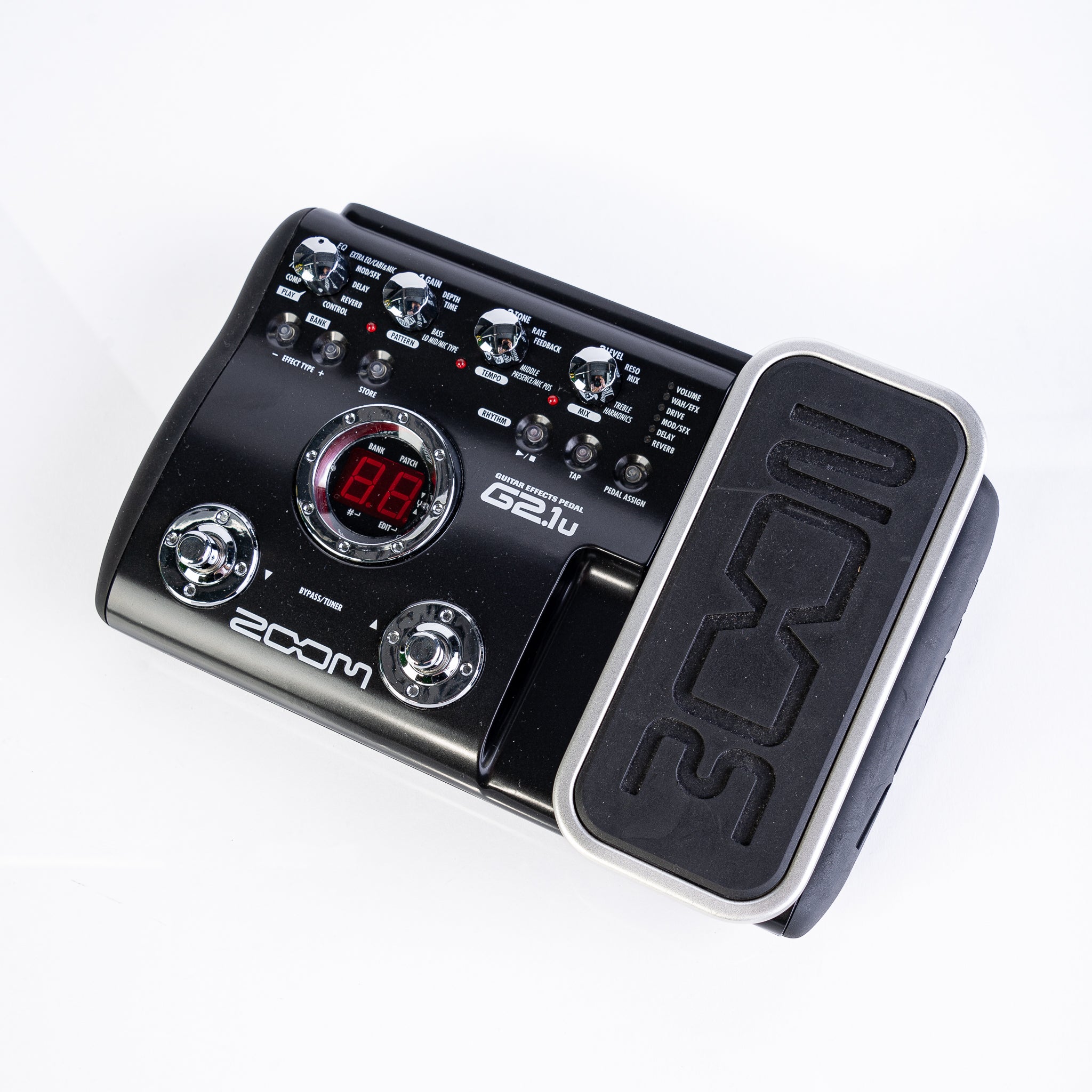 guitar effects pedal zoom g2 1u USED Zoom G2.1u Multi-Effects Guitar Pedal