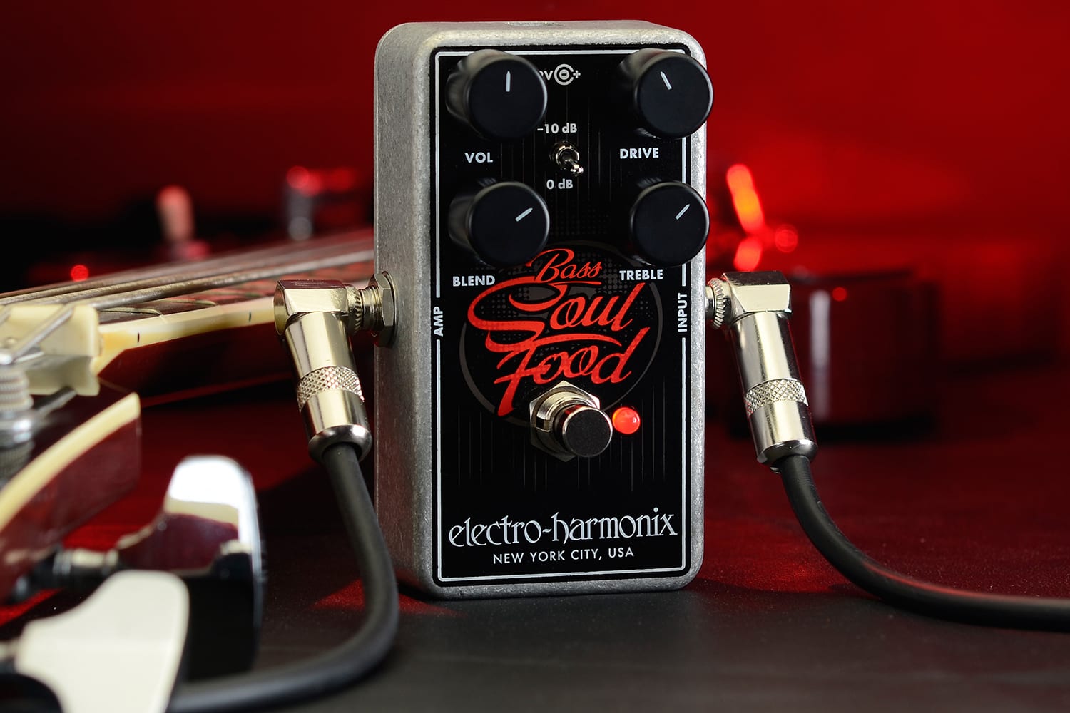 Electro-Harmonix Bass Soul Food - Overdrive Guitar Pedal