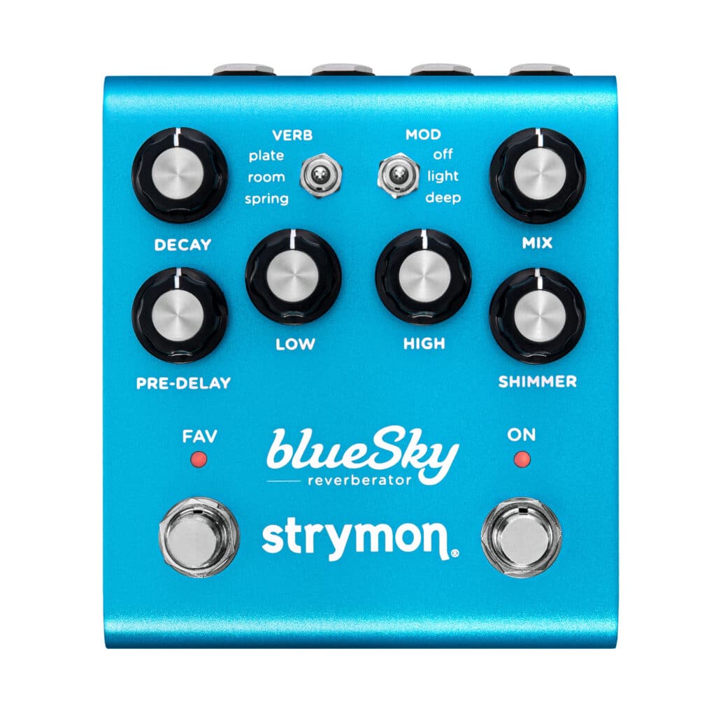 Strymon blueSky V2 Reverberator Stereo Reverb Pedal