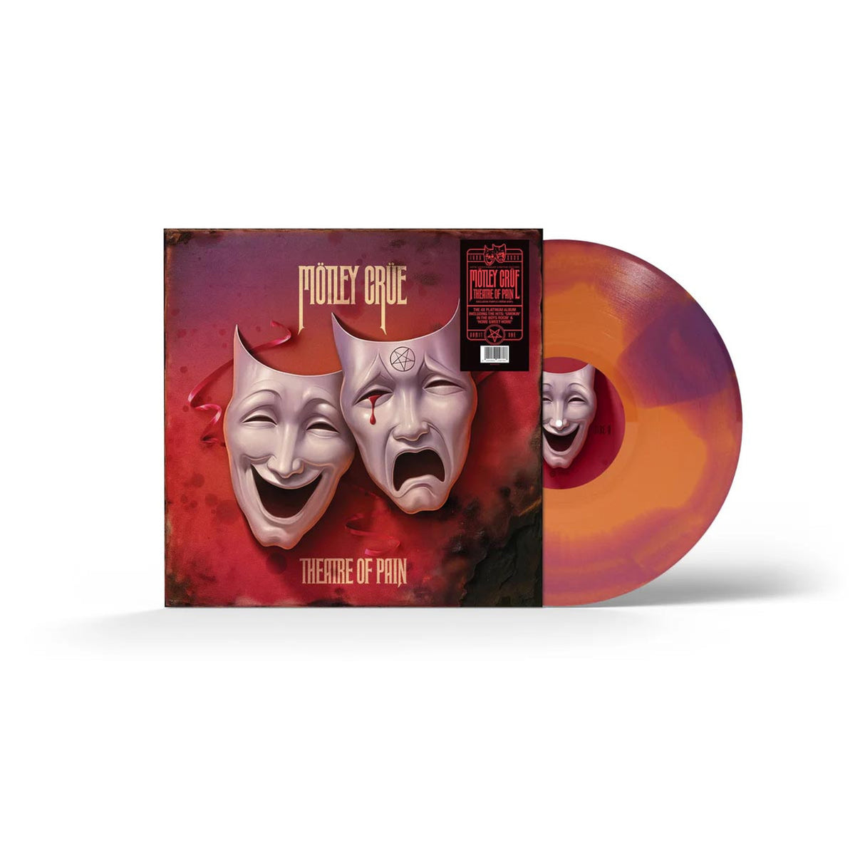 Motley Crue - Theatre Of Pain (Indie Exclusive - Anniversary Edition Purple Crush Vinyl)