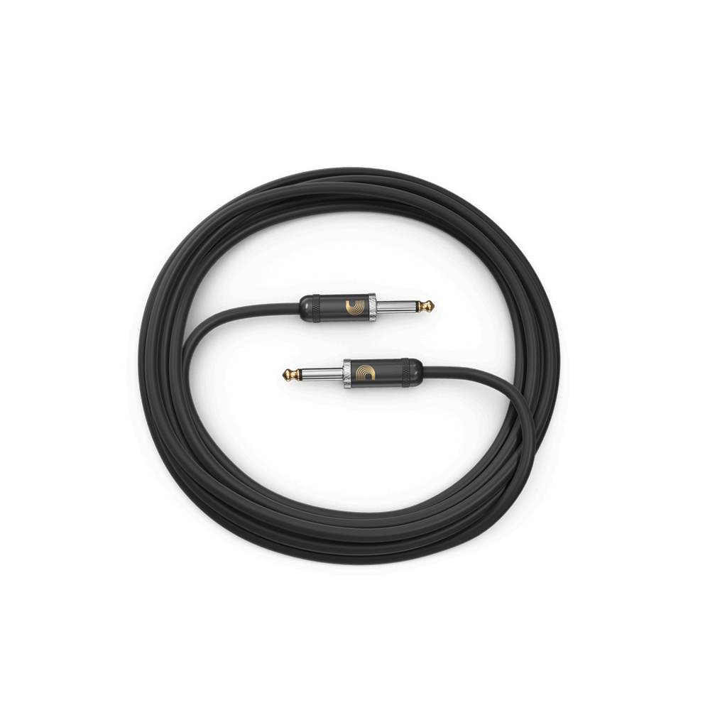 D'Addario PW-AMSG-15 American Stage Instrument Cable Straight to Straight - 15ft