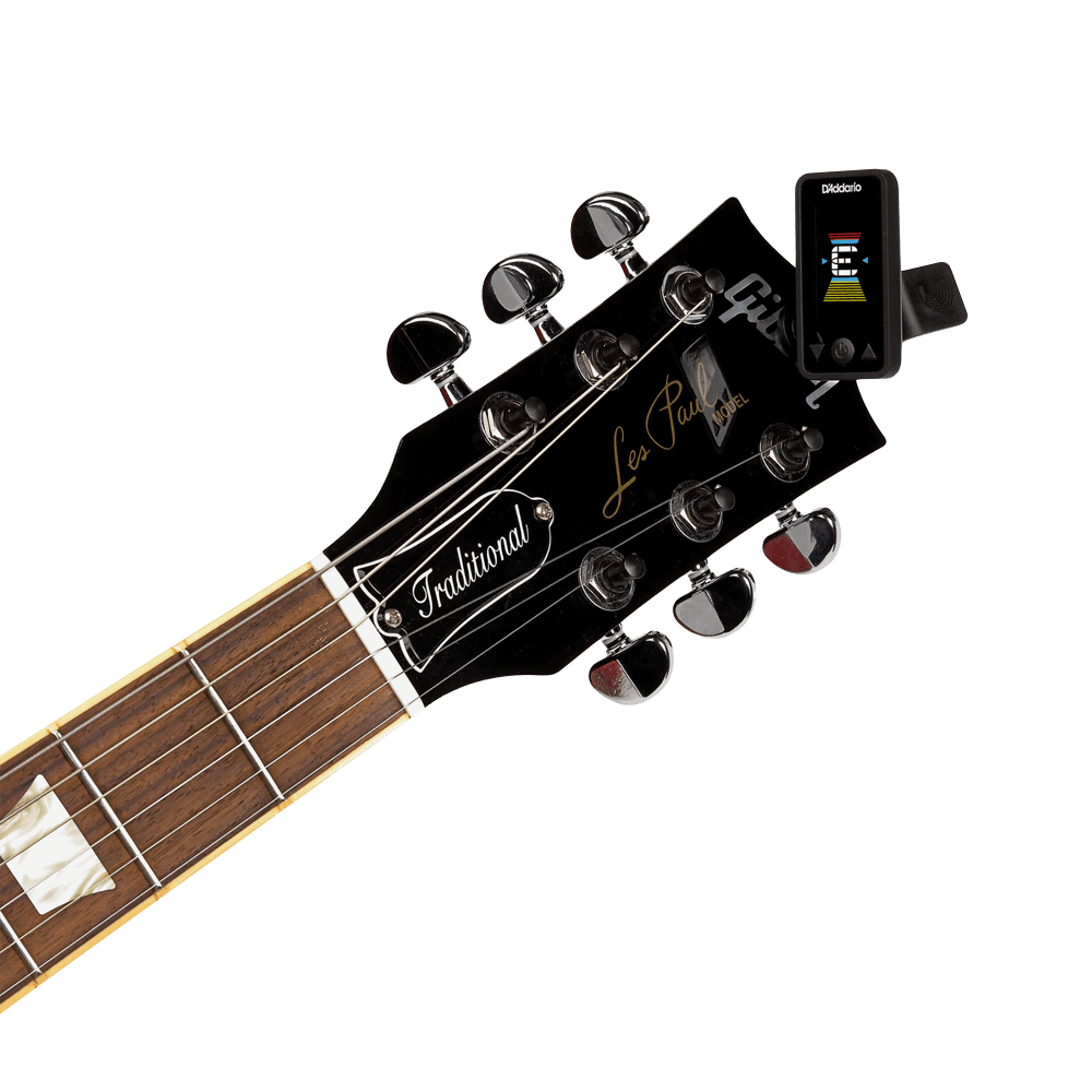 D'Addario PW-CT-27 Eclipse Rechargeable Clip-On Headstock Tuner - Black
